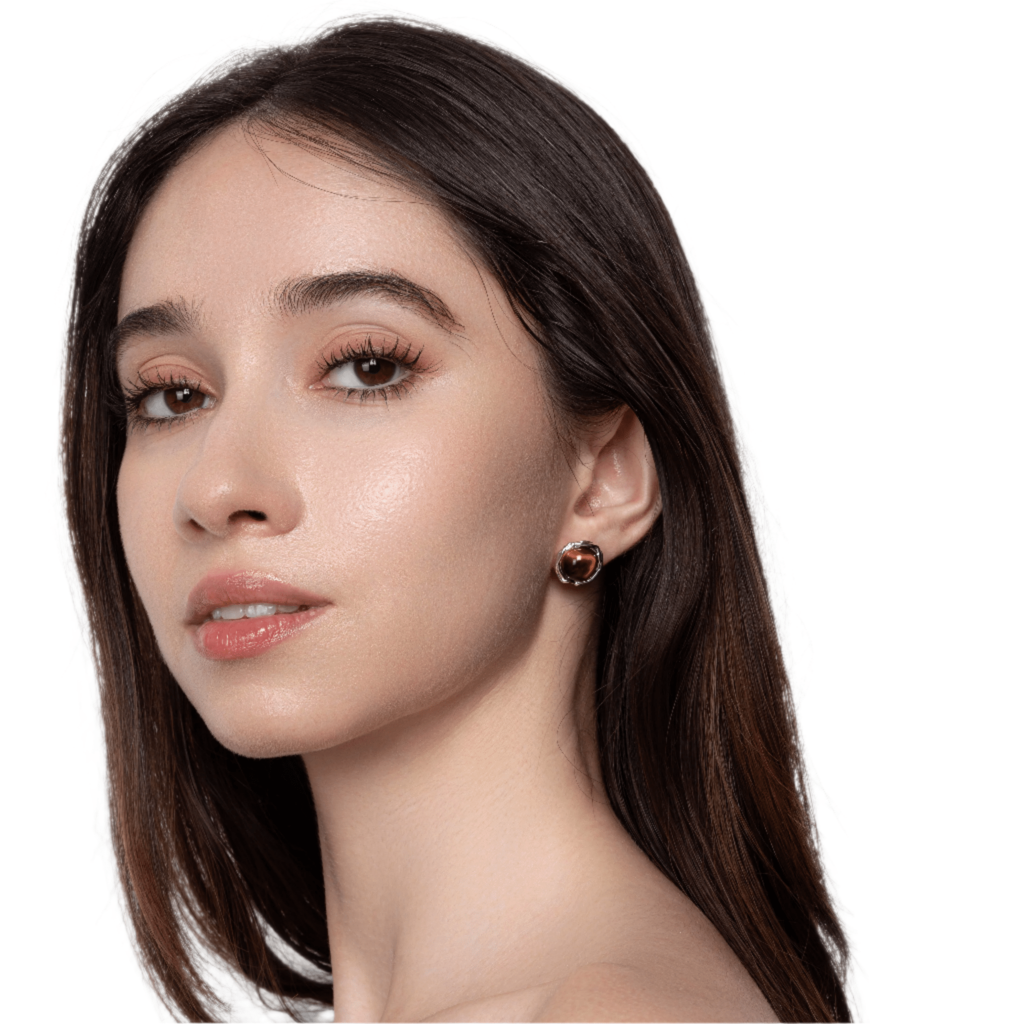 Lara & Ela | Cat And Heath Silver Earrings - Lara & Ela