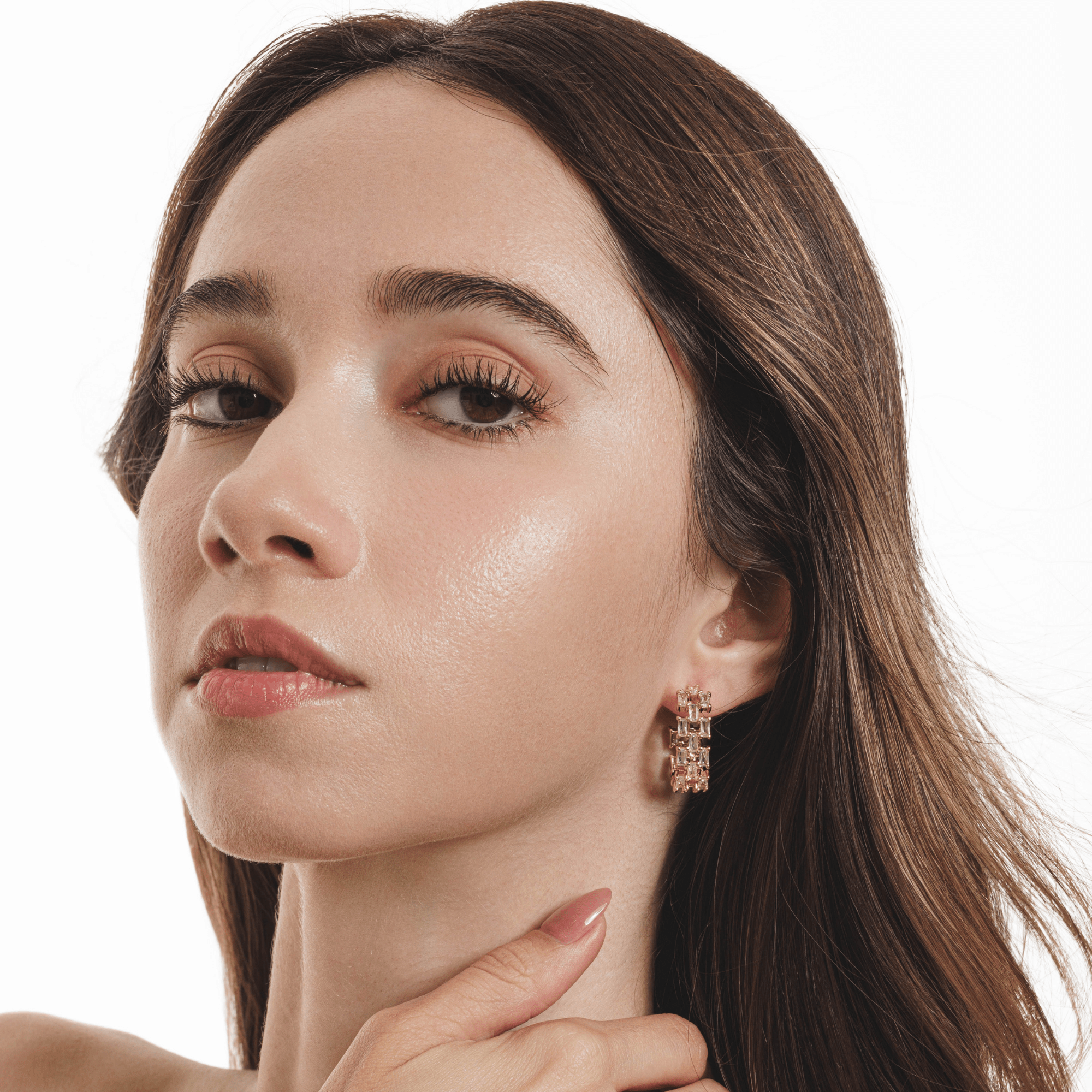 Lara & Ela I Celestial Beauty Gold Earrings - Lara & Ela