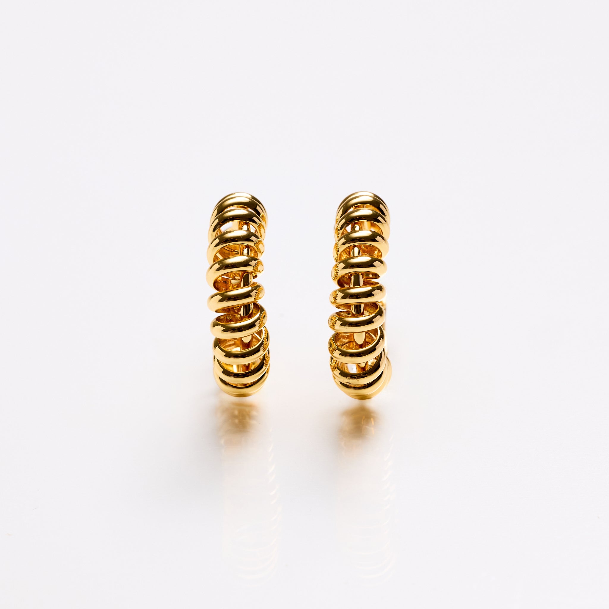 Lara & Ela | Cindy Gold Earrings - Lara & Ela