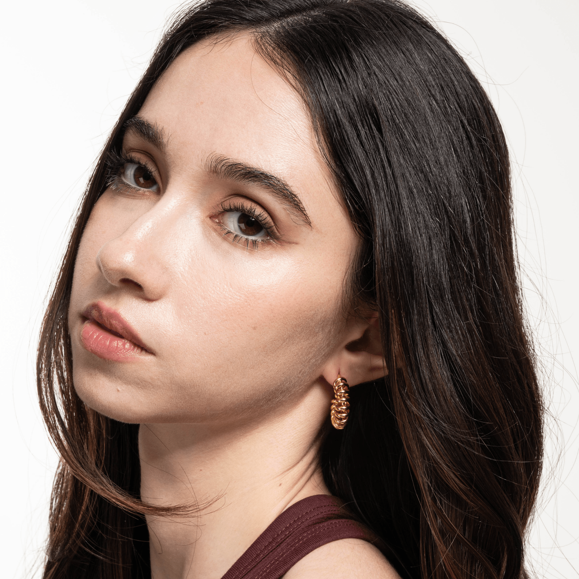 Lara & Ela | Cindy Gold Earrings - Lara & Ela