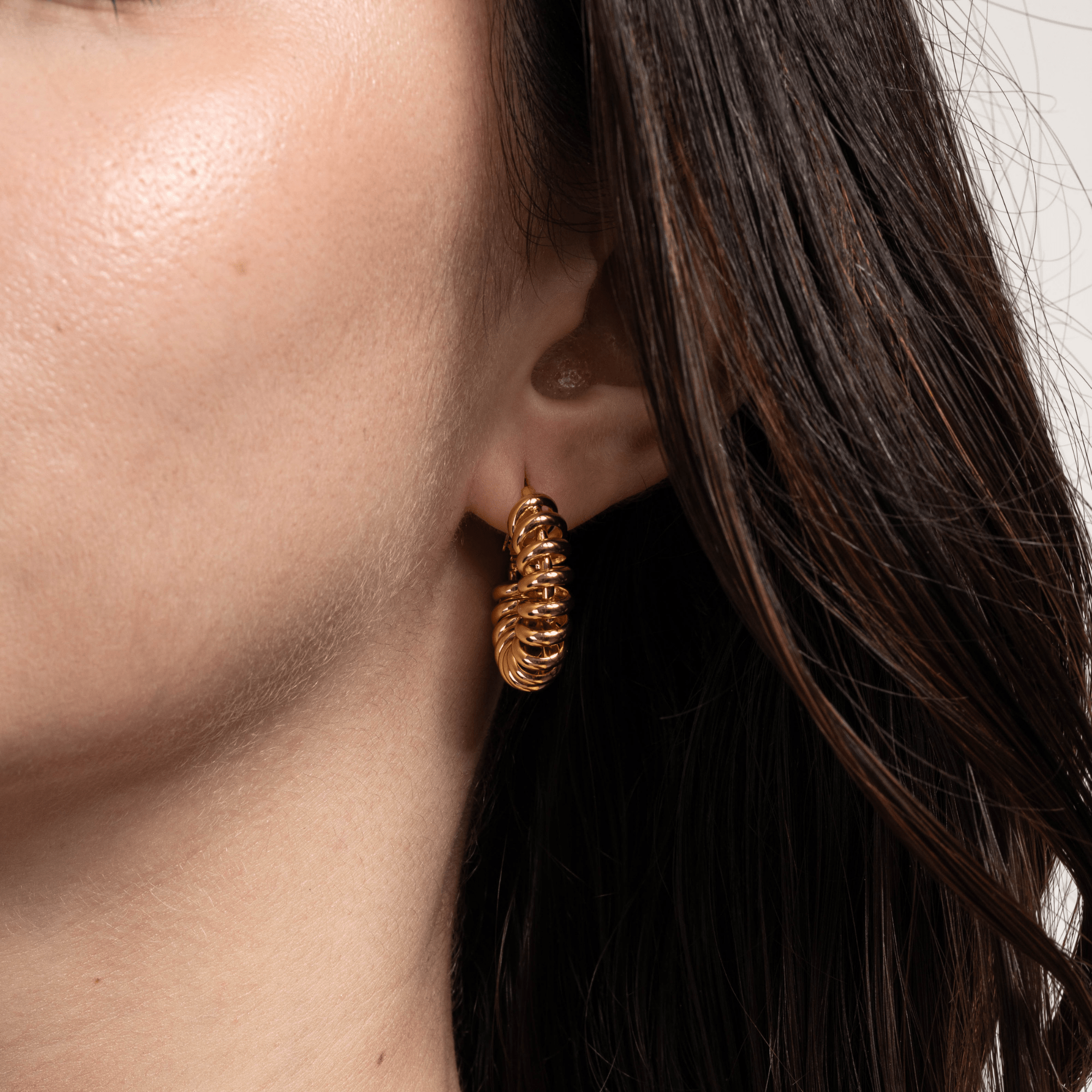Lara & Ela | Cindy Gold Earrings - Lara & Ela