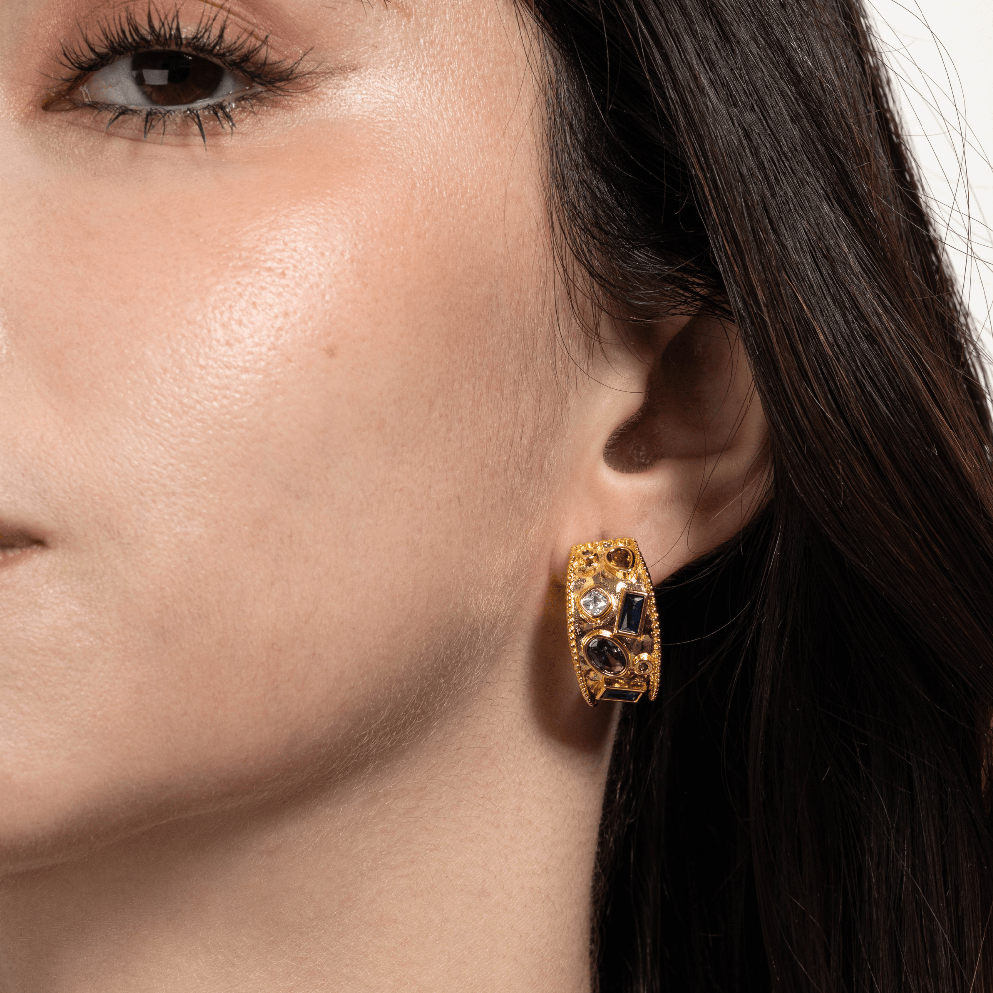 Lara & Ela | Cocktail Hour Gold Earrings - Lara & Ela