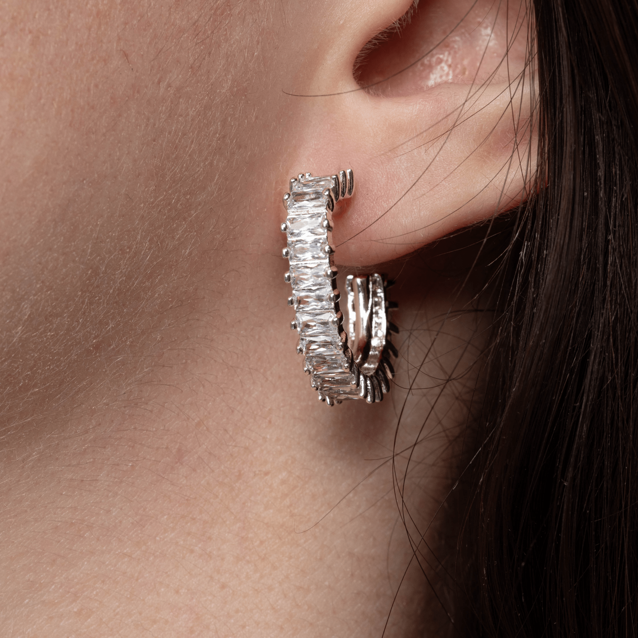 Lara & Ela | Copenhagen Silver Earrings - Lara & Ela