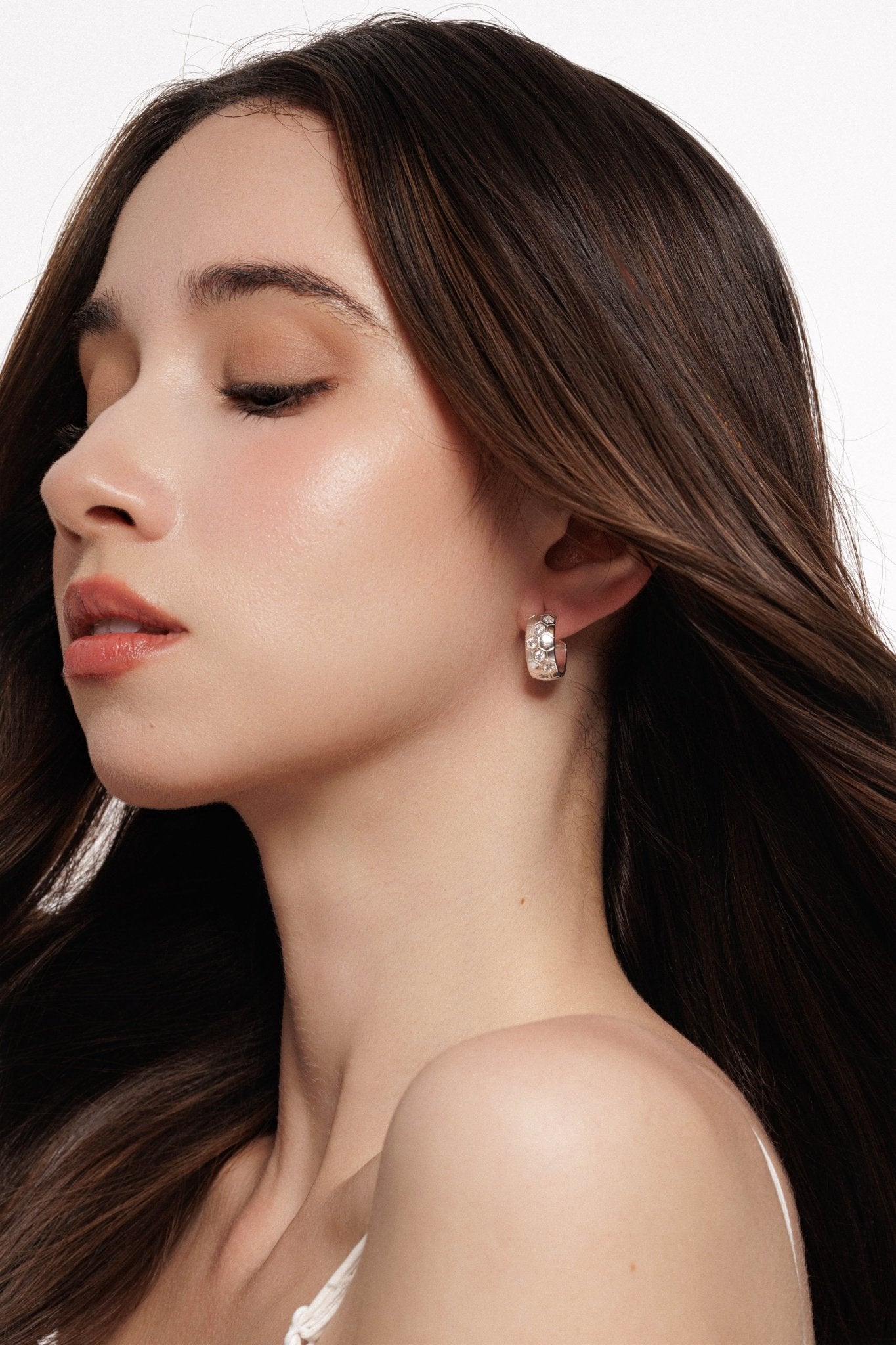 Lara & Ela | Crystal Ball Earrings - Lara & Ela