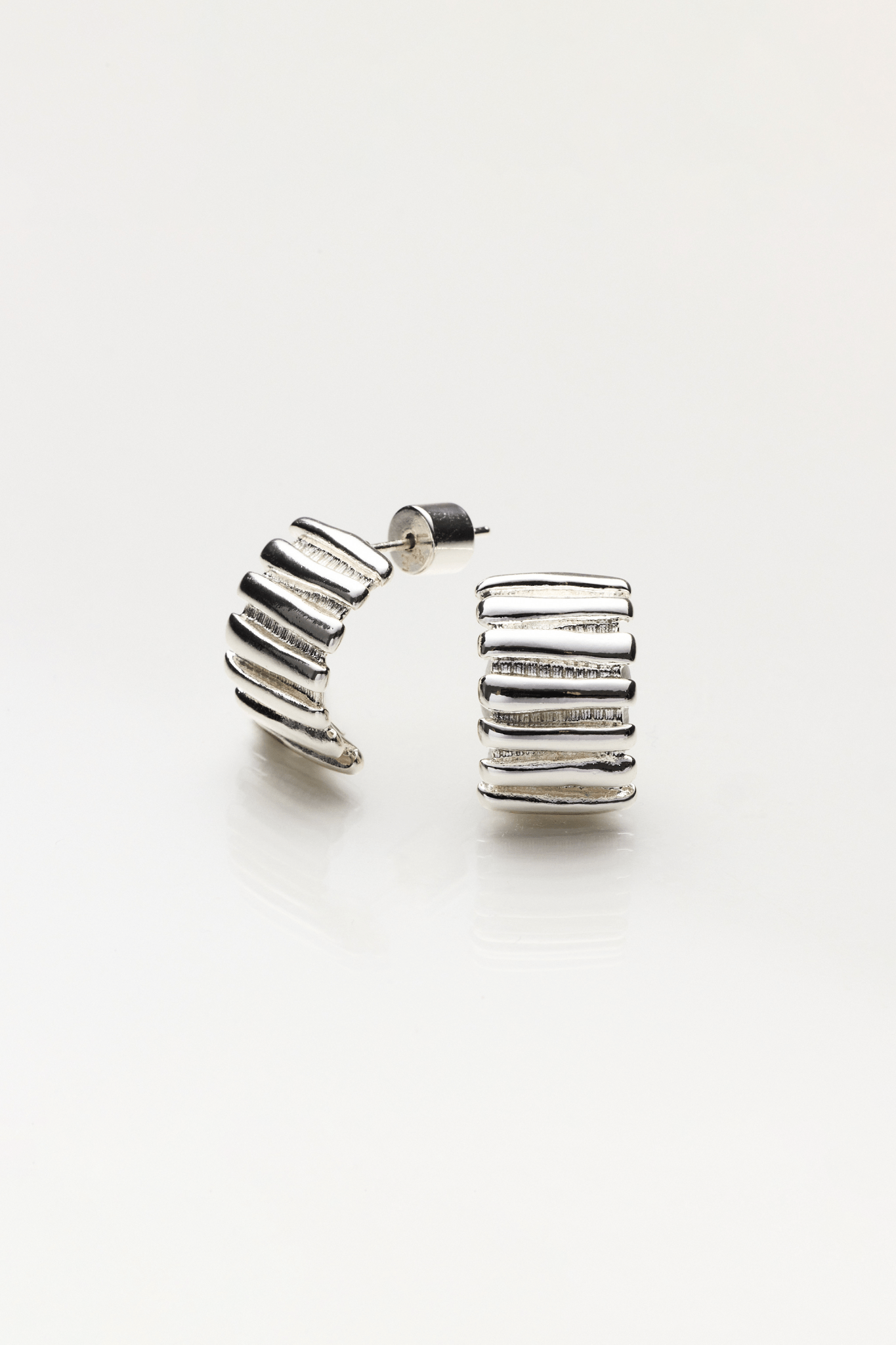 Lara & Ela | Date With Yourself Silver Earrings - Lara & Ela