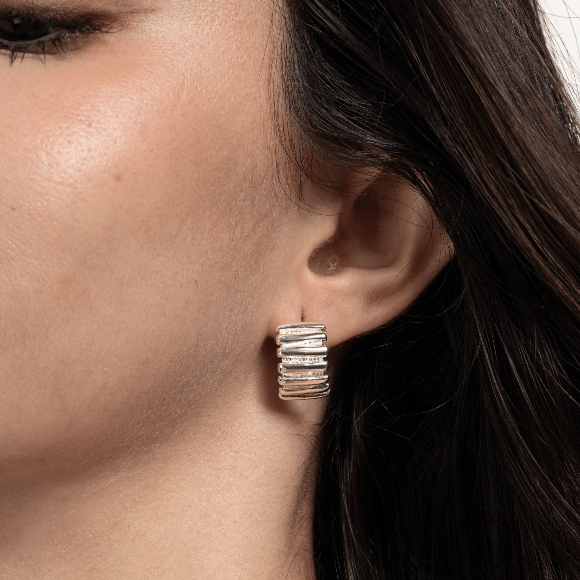 Lara & Ela | Date With Yourself Silver Earrings - Lara & Ela
