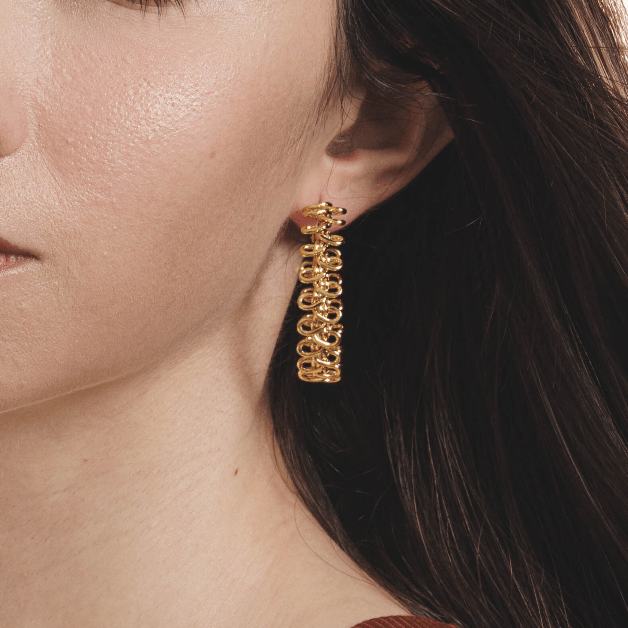 Lara & Ela | Debbie Gold Earrings - Lara & Ela