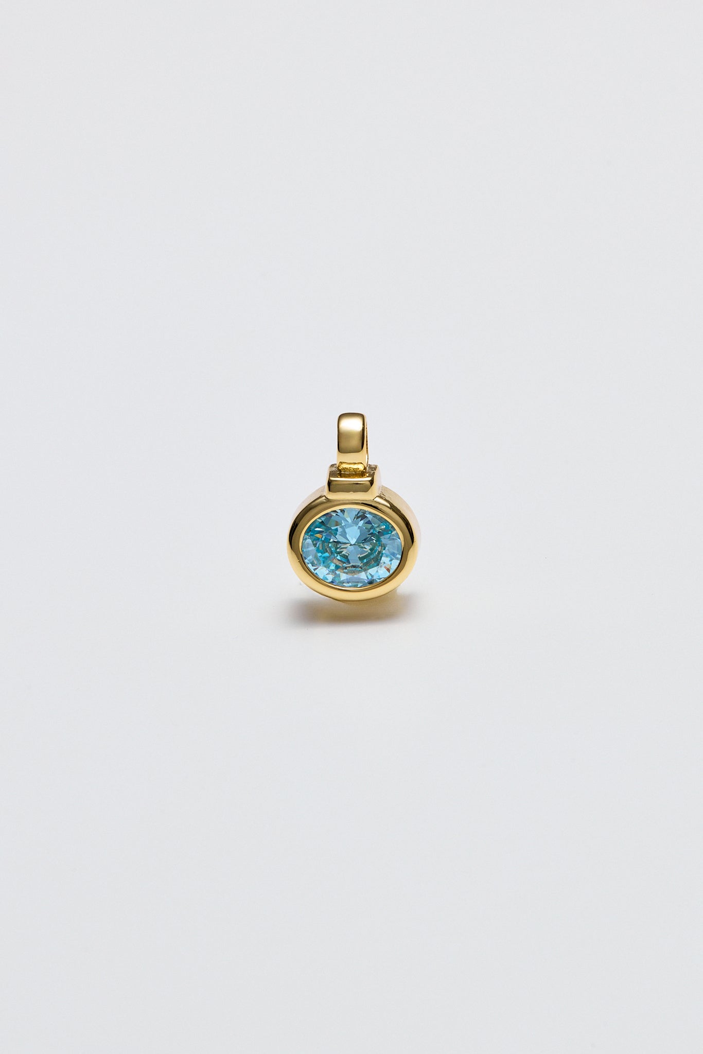 Lara & Ela | East - West Bezel Birthstone Pendant - Lara & Ela