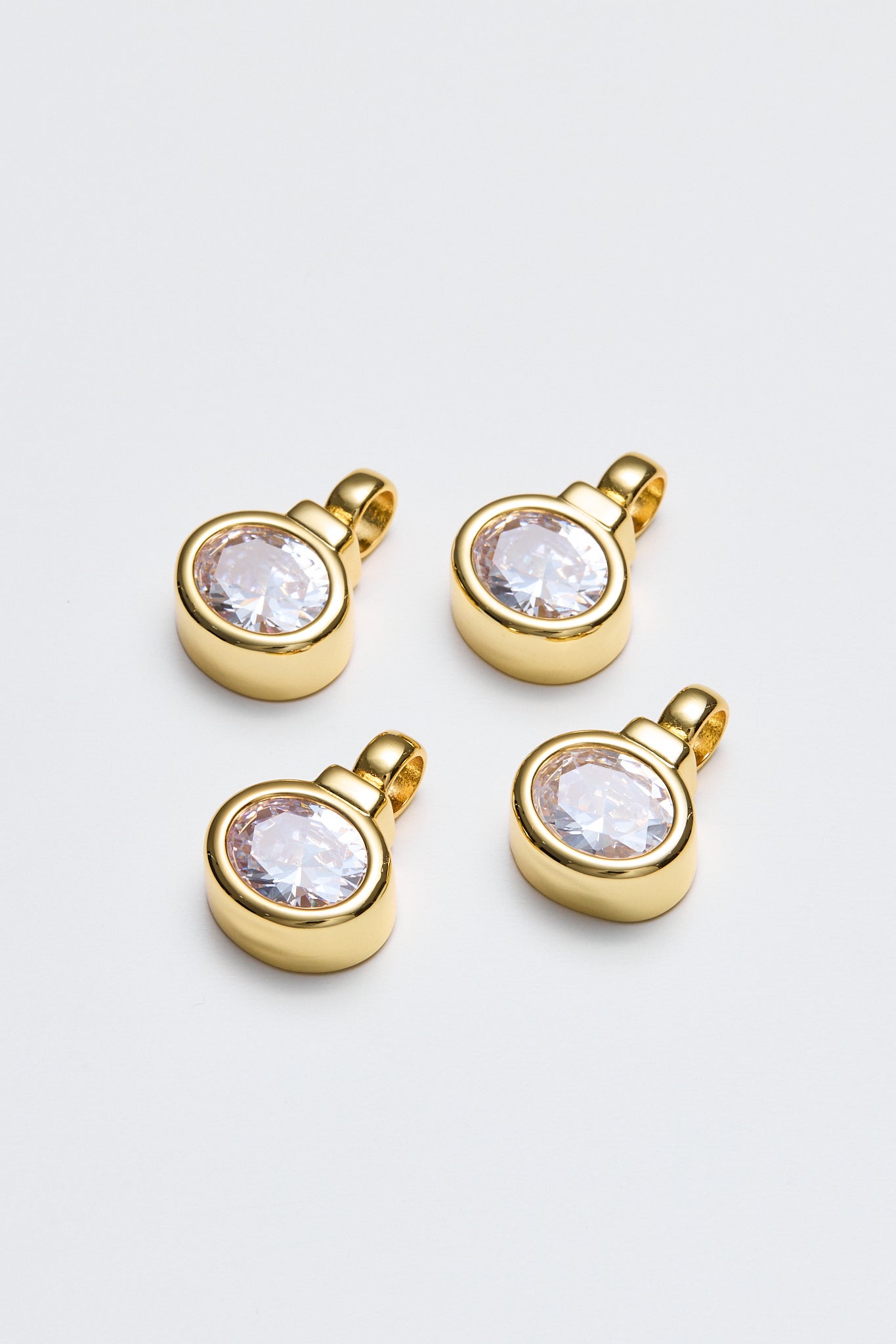 Lara & Ela | East - West Bezel Birthstone Pendant - Lara & Ela