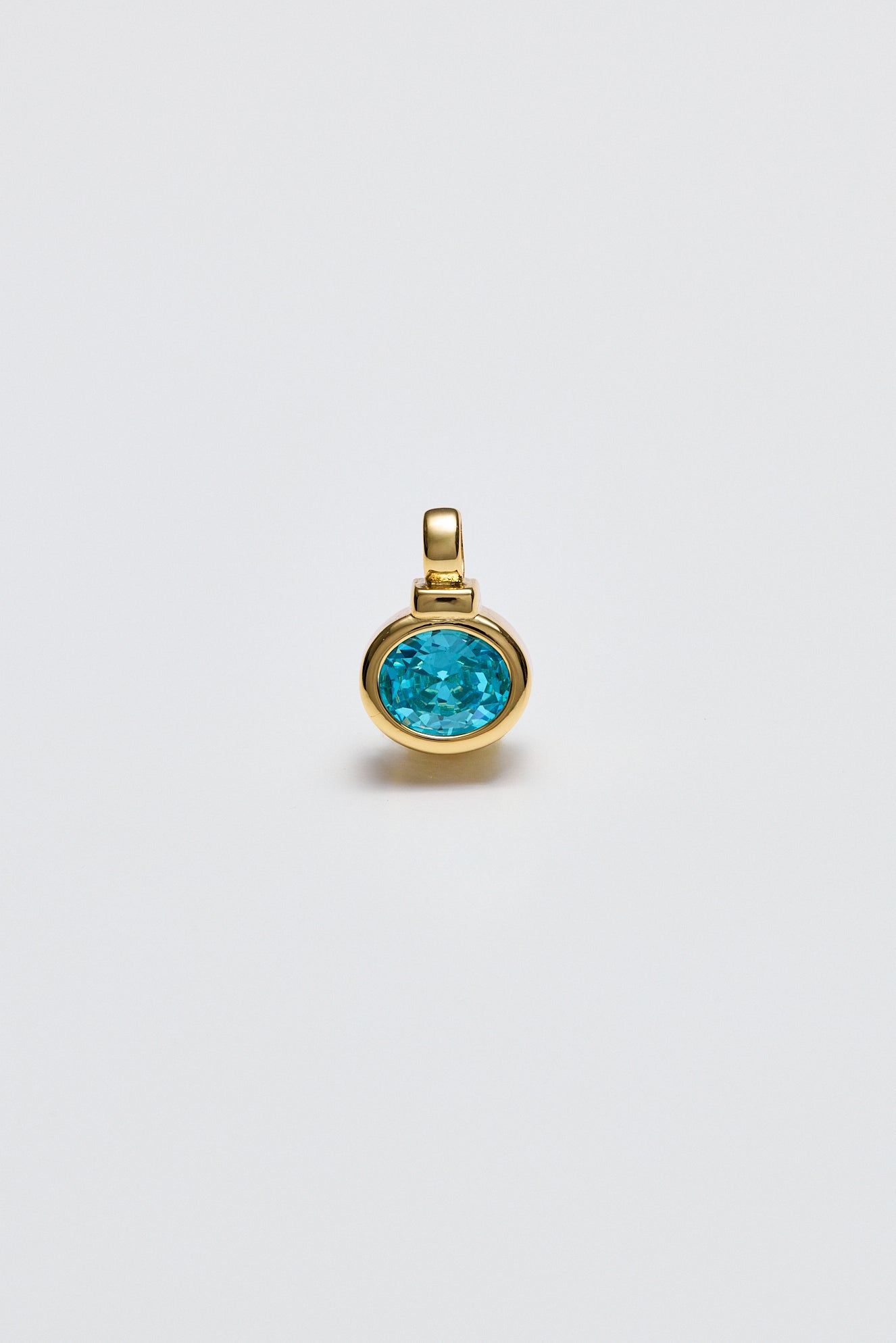Lara & Ela | East - West Bezel Birthstone Pendant - Lara & Ela
