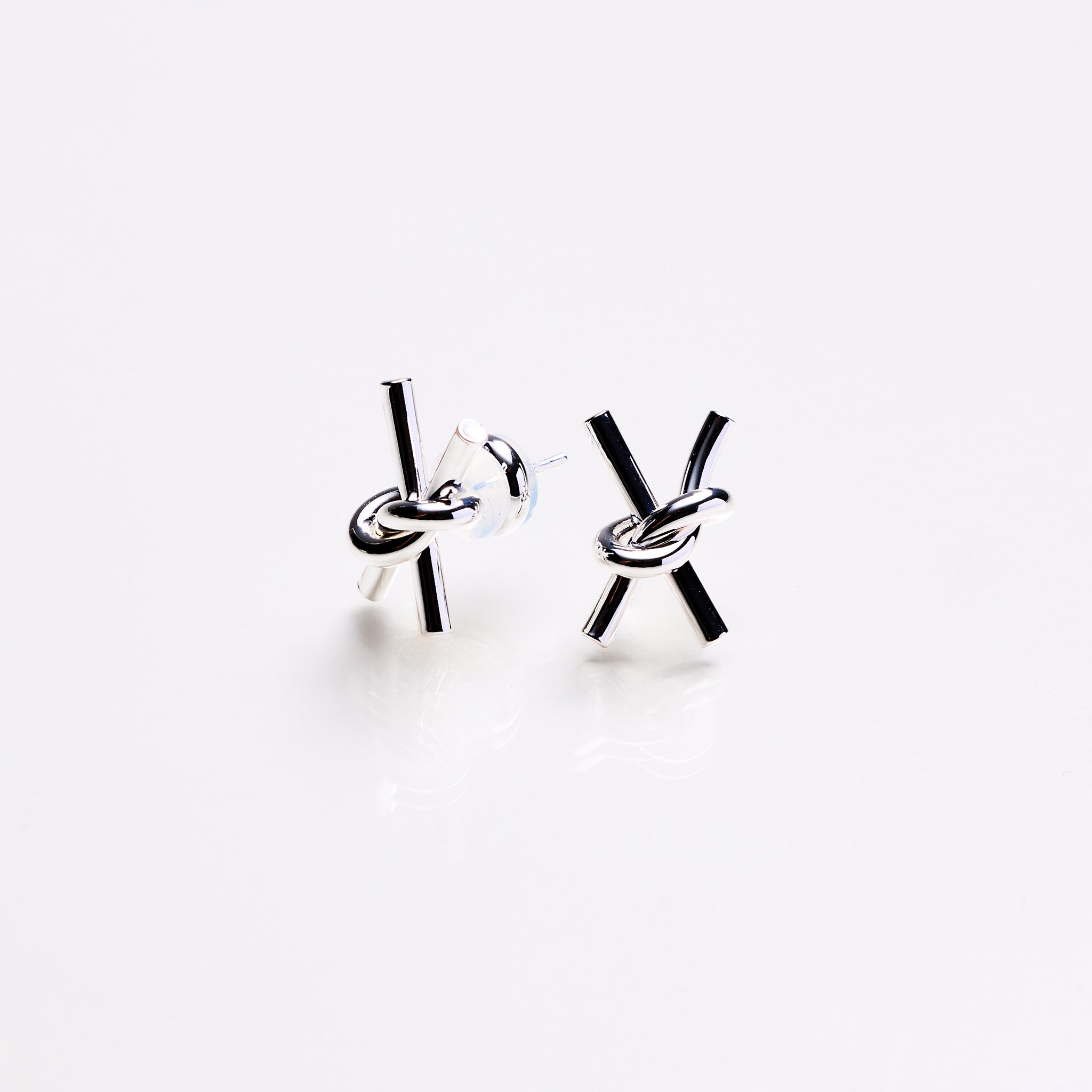 Lara & Ela | Emily Silver Earrings - Lara & Ela