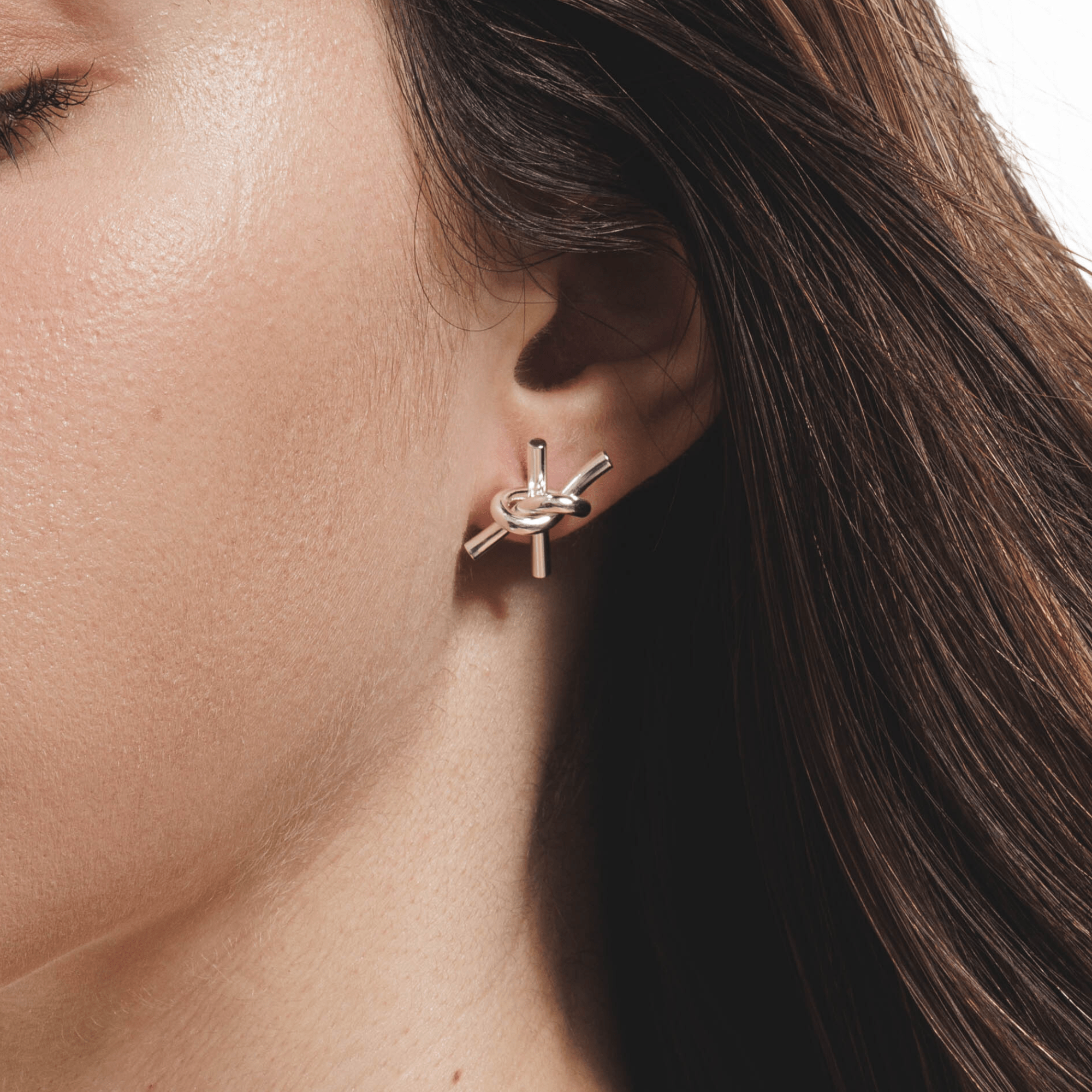 Lara & Ela | Emily Silver Earrings - Lara & Ela