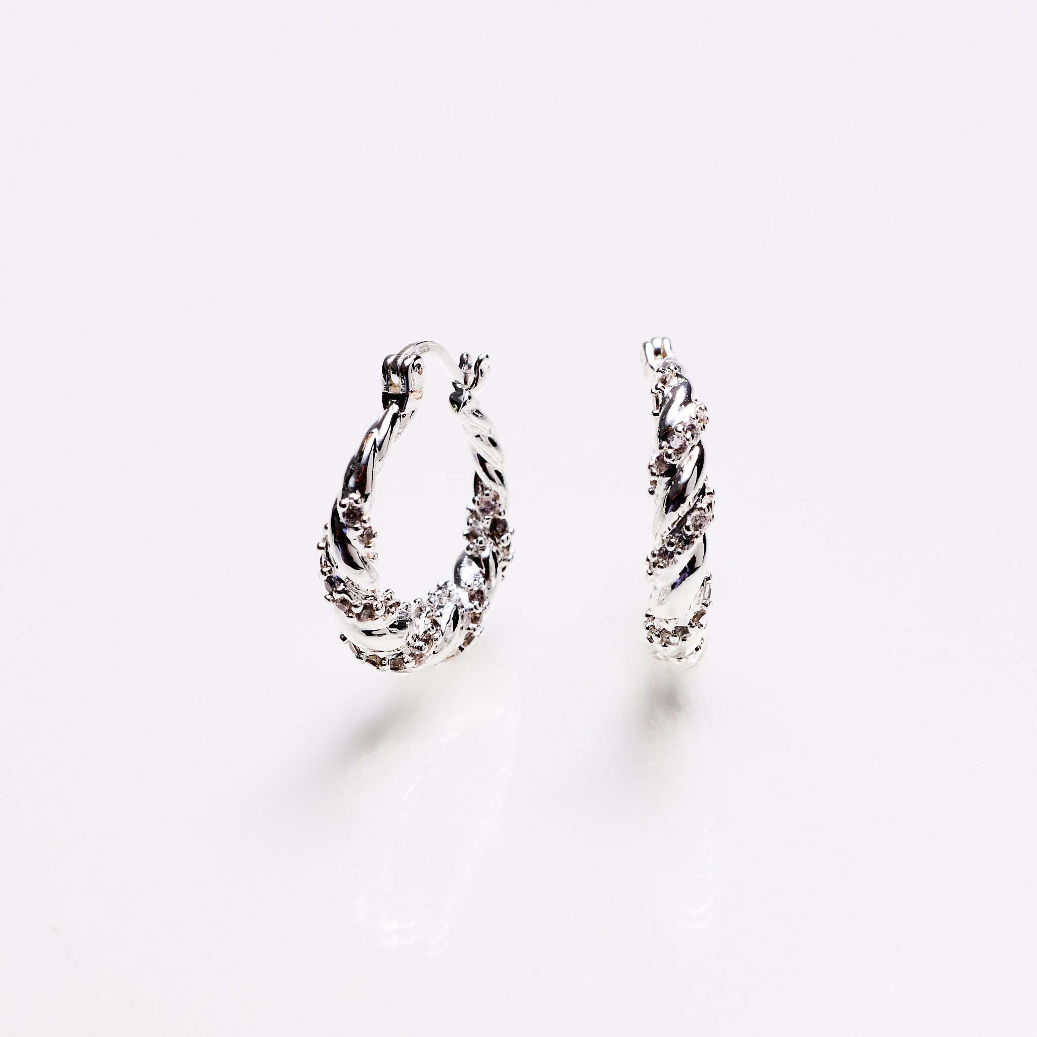 Lara & Ela I Endless Love Silver Earrings - Lara & Ela