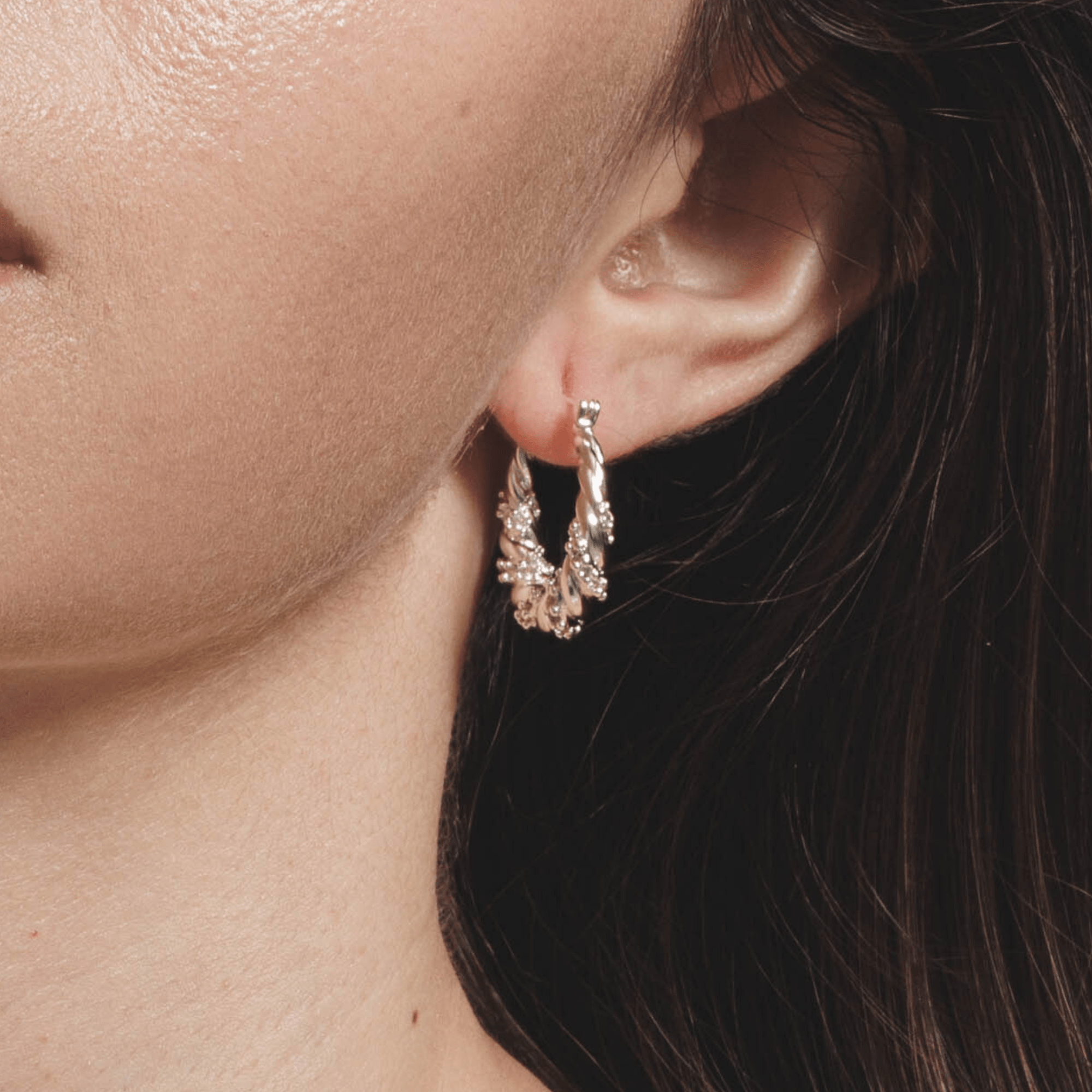 Lara & Ela I Endless Love Silver Earrings - Lara & Ela