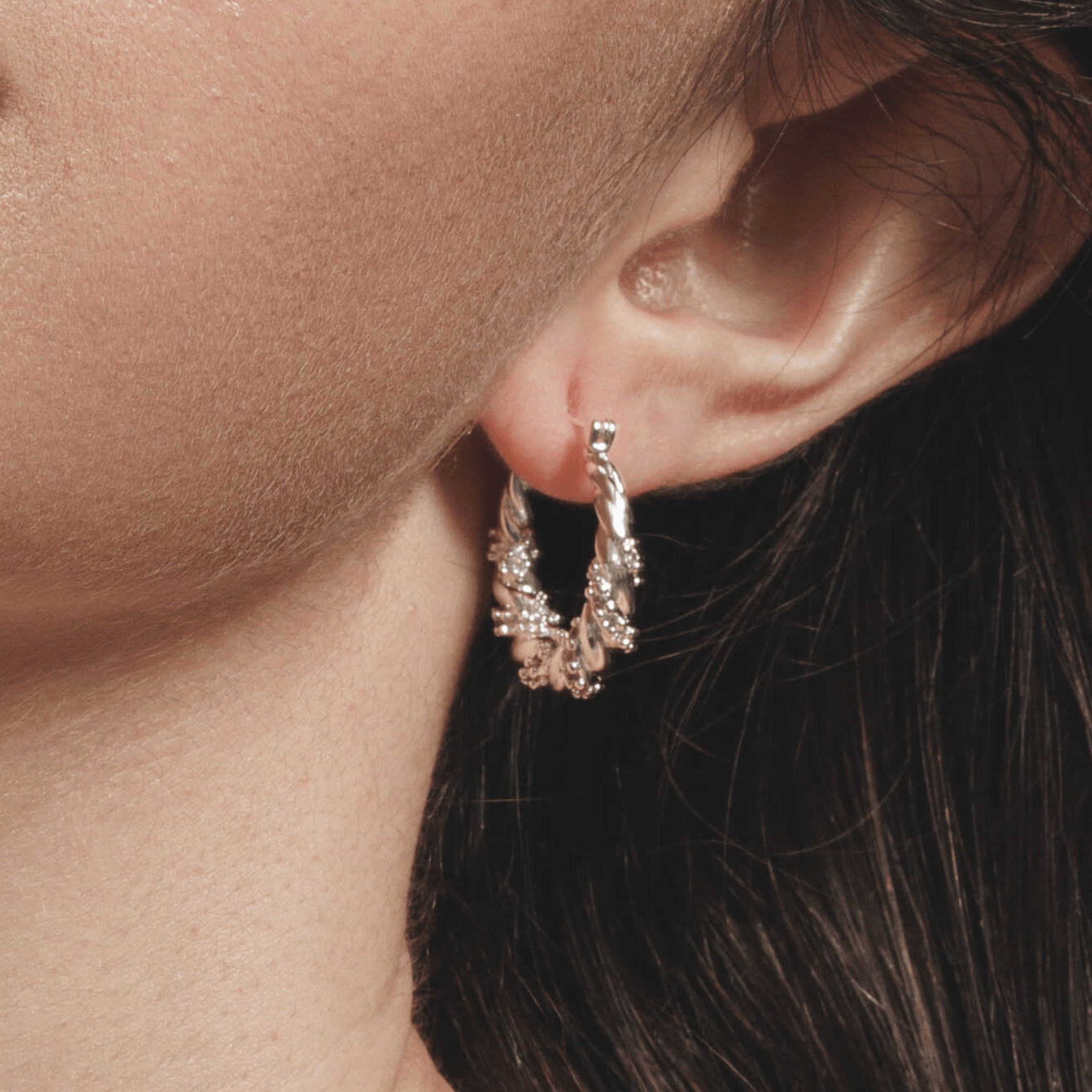 Lara & Ela I Endless Love Silver Earrings - Lara & Ela