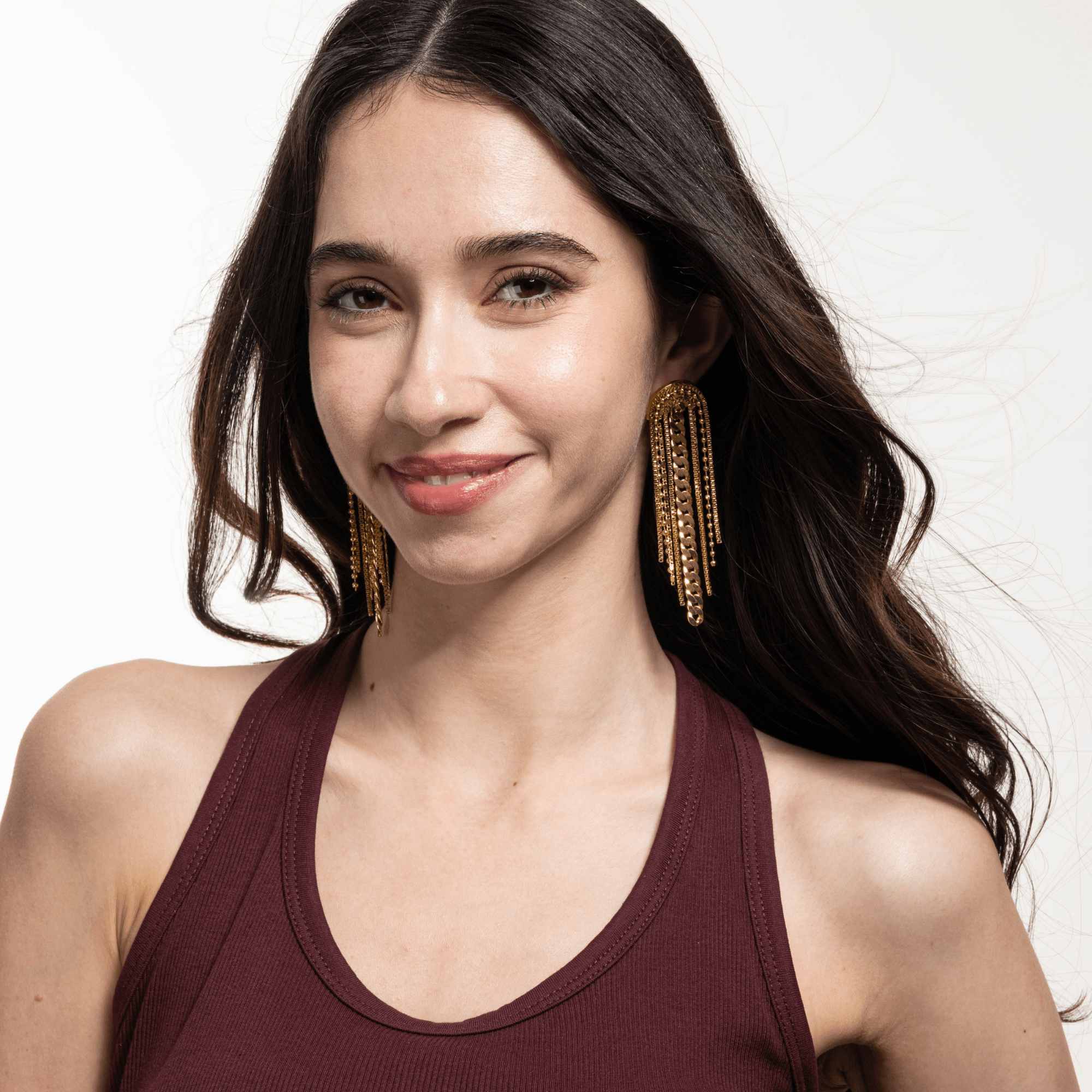 Lara & Ela | Farah Gold Earrings - Lara & Ela