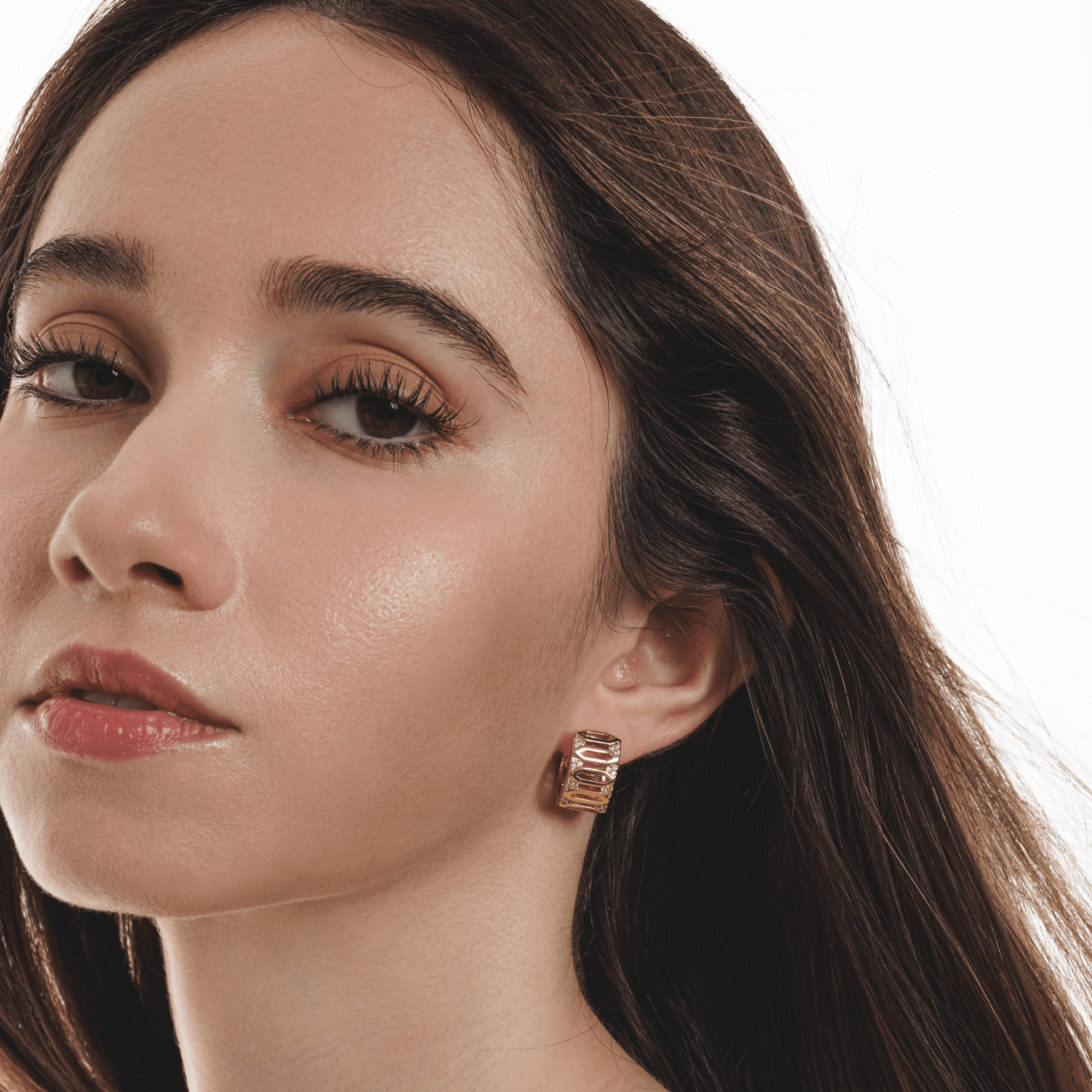 Lara & Ela I Ring Of Fire Gold Earrings - Lara & Ela