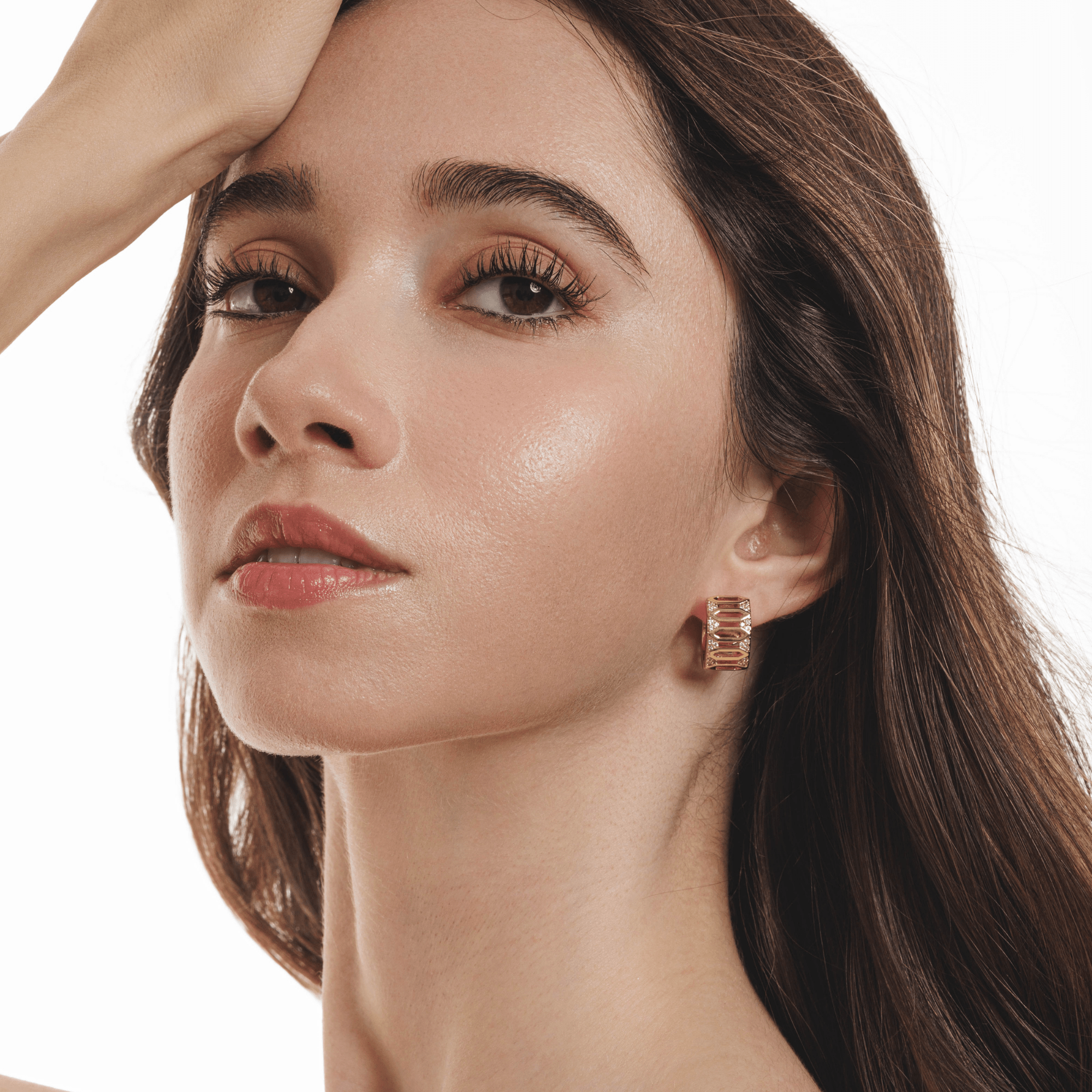 Lara & Ela I Ring Of Fire Gold Earrings - Lara & Ela