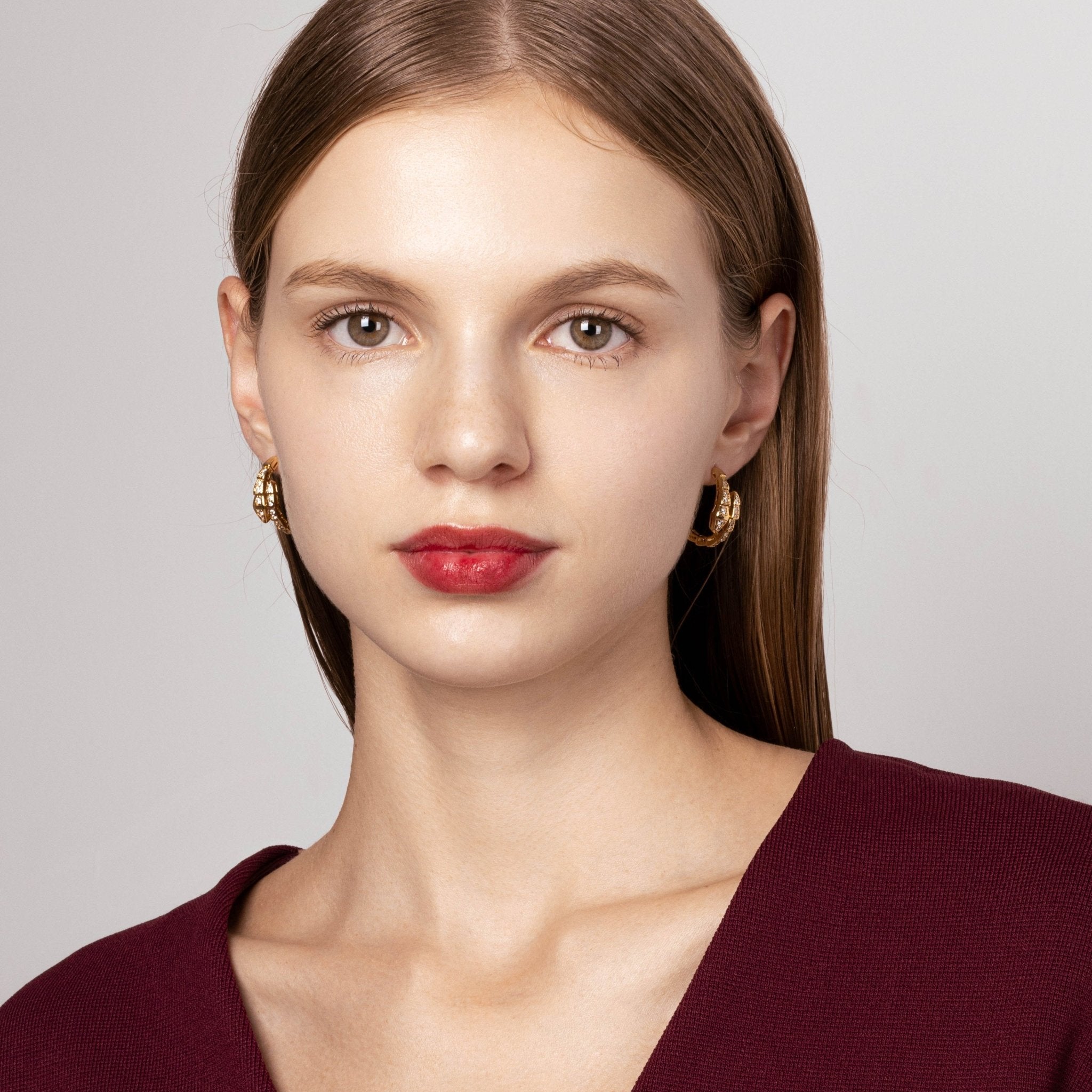 Lara & Ela | The Forbidden Fruit Gold Earrings - Lara & Ela