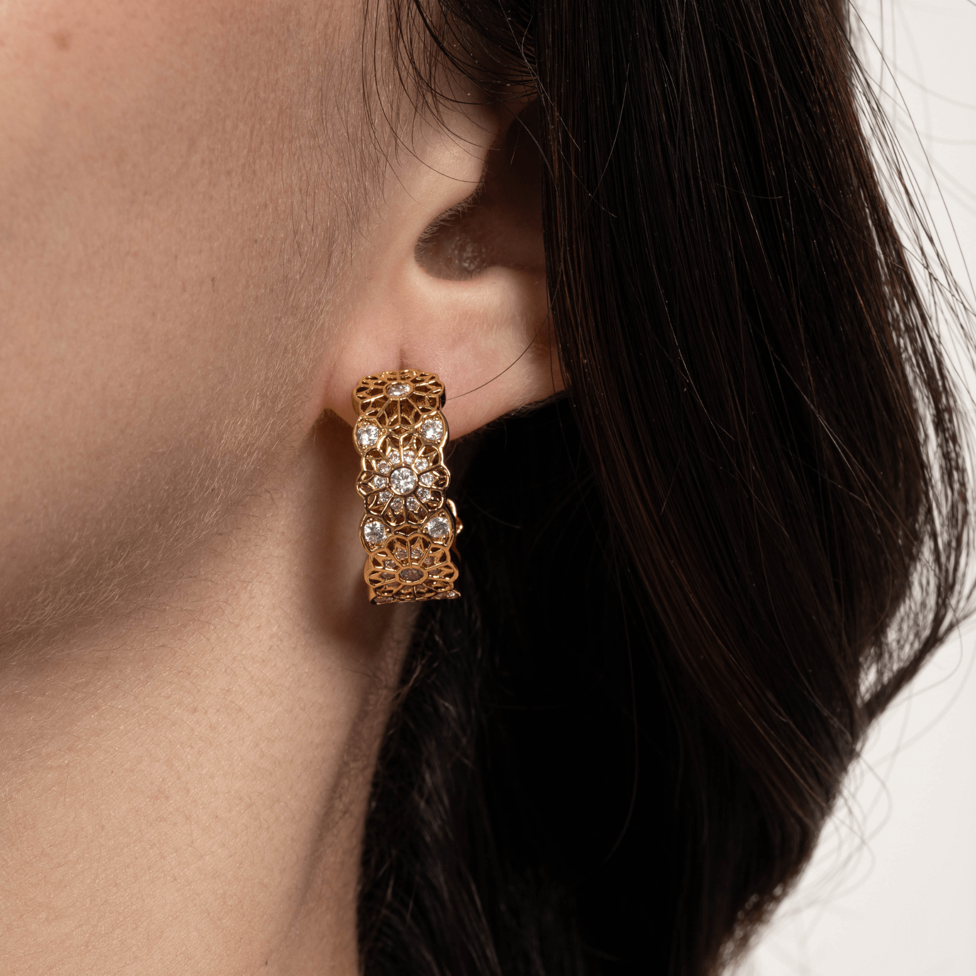 Lara & Ela | Fortuitous Gold Earrings - Lara & Ela