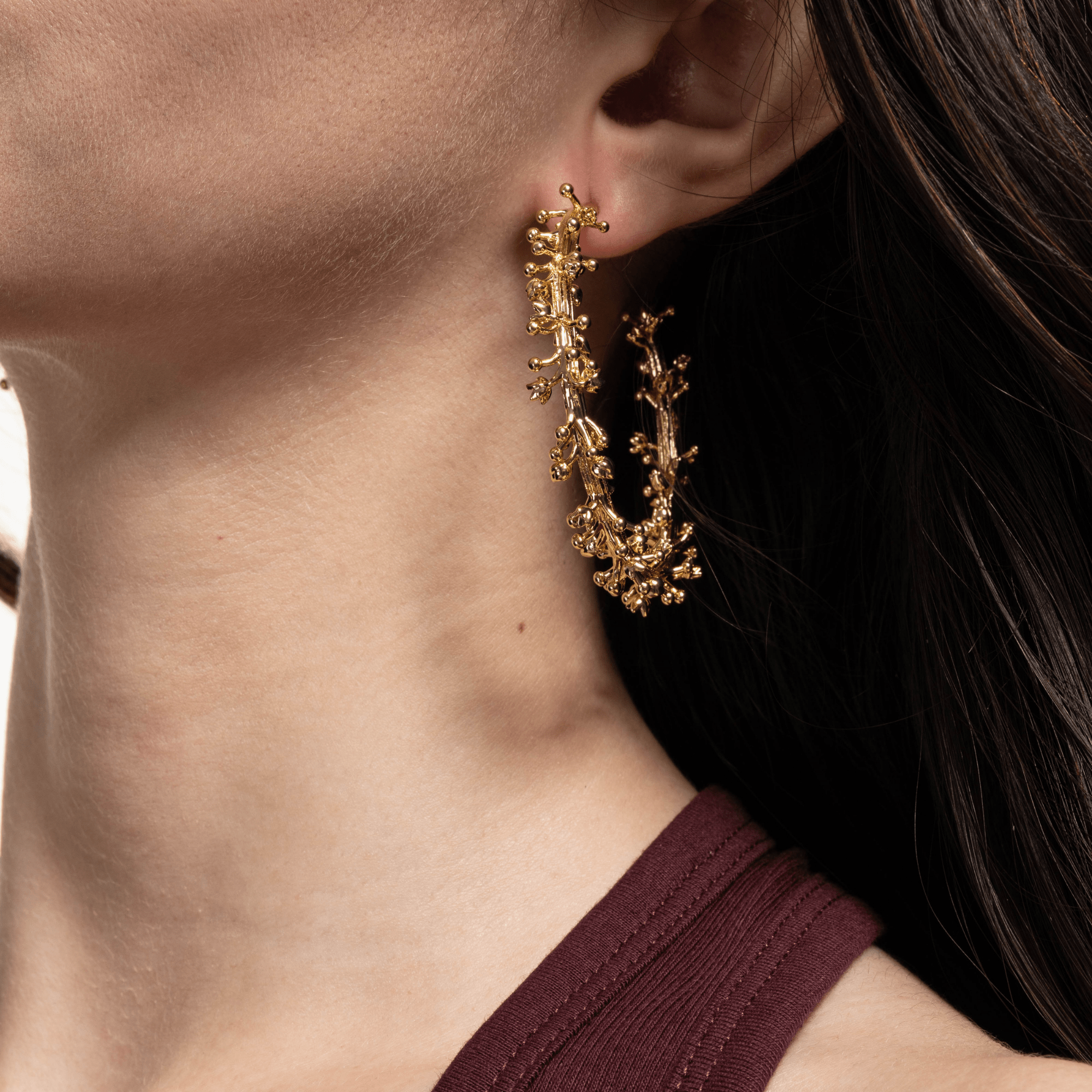 Lara & Ela | Frances Gold Earrings - Lara & Ela