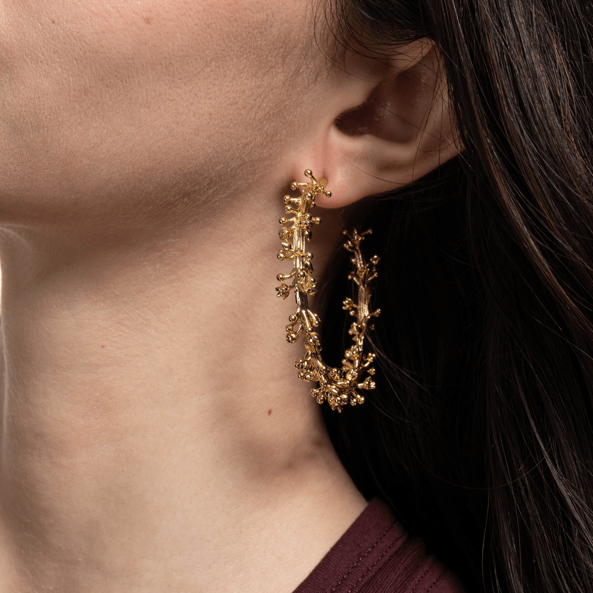 Lara & Ela | Frances Gold Earrings - Lara & Ela