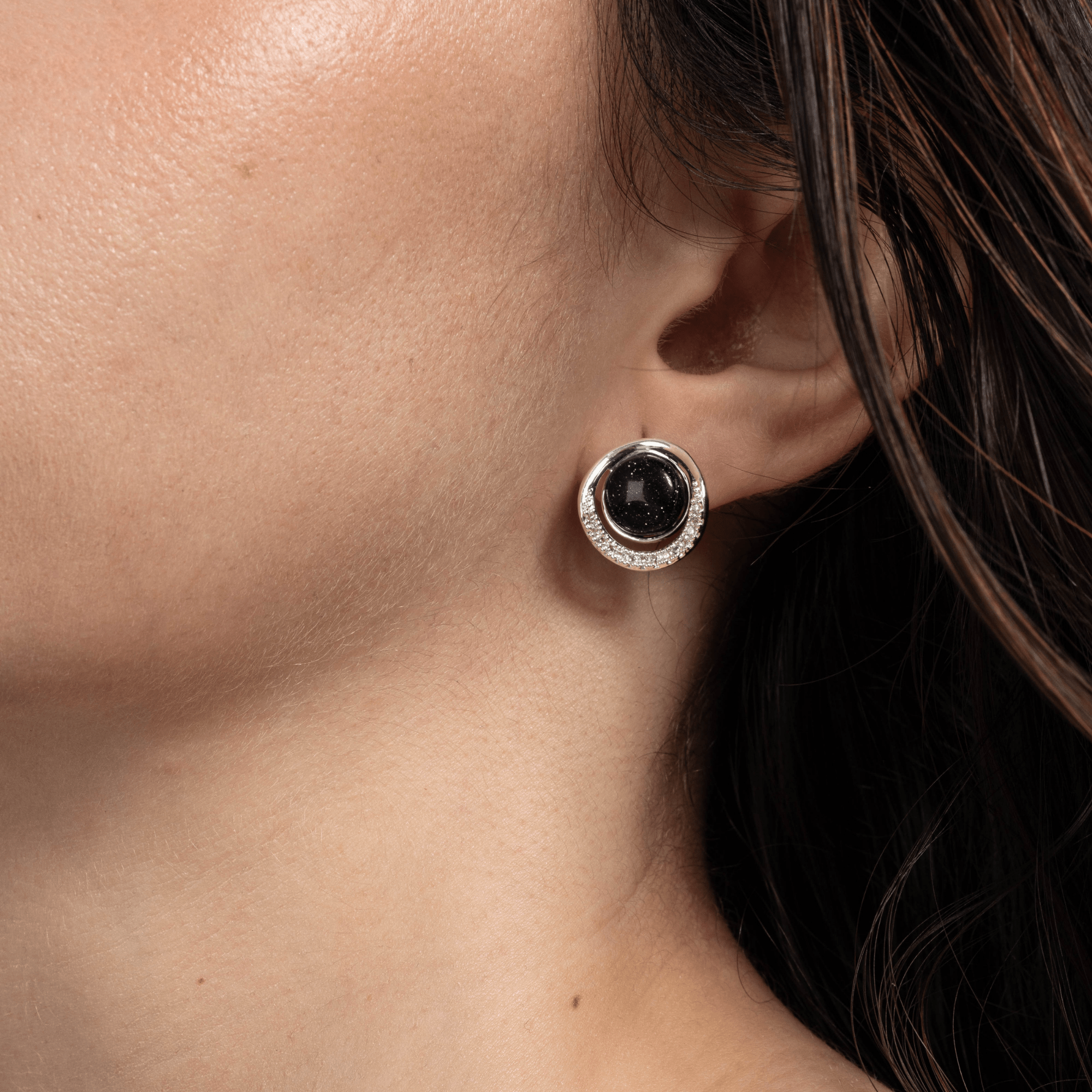 Lara & Ela | Galaxy Silver Earrings - Lara & Ela