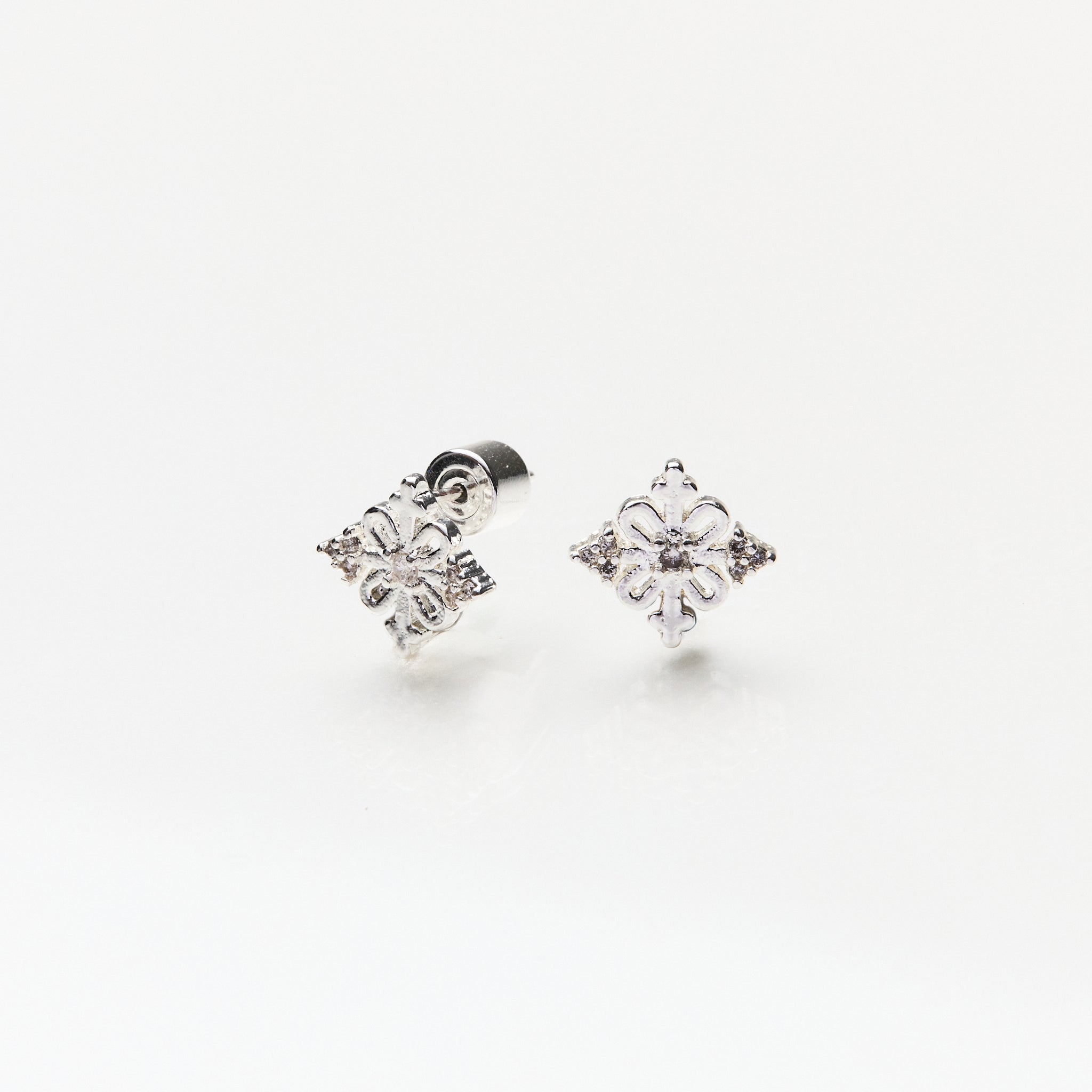 Lara & Ela | Georgina Silver Earrings - Lara & Ela