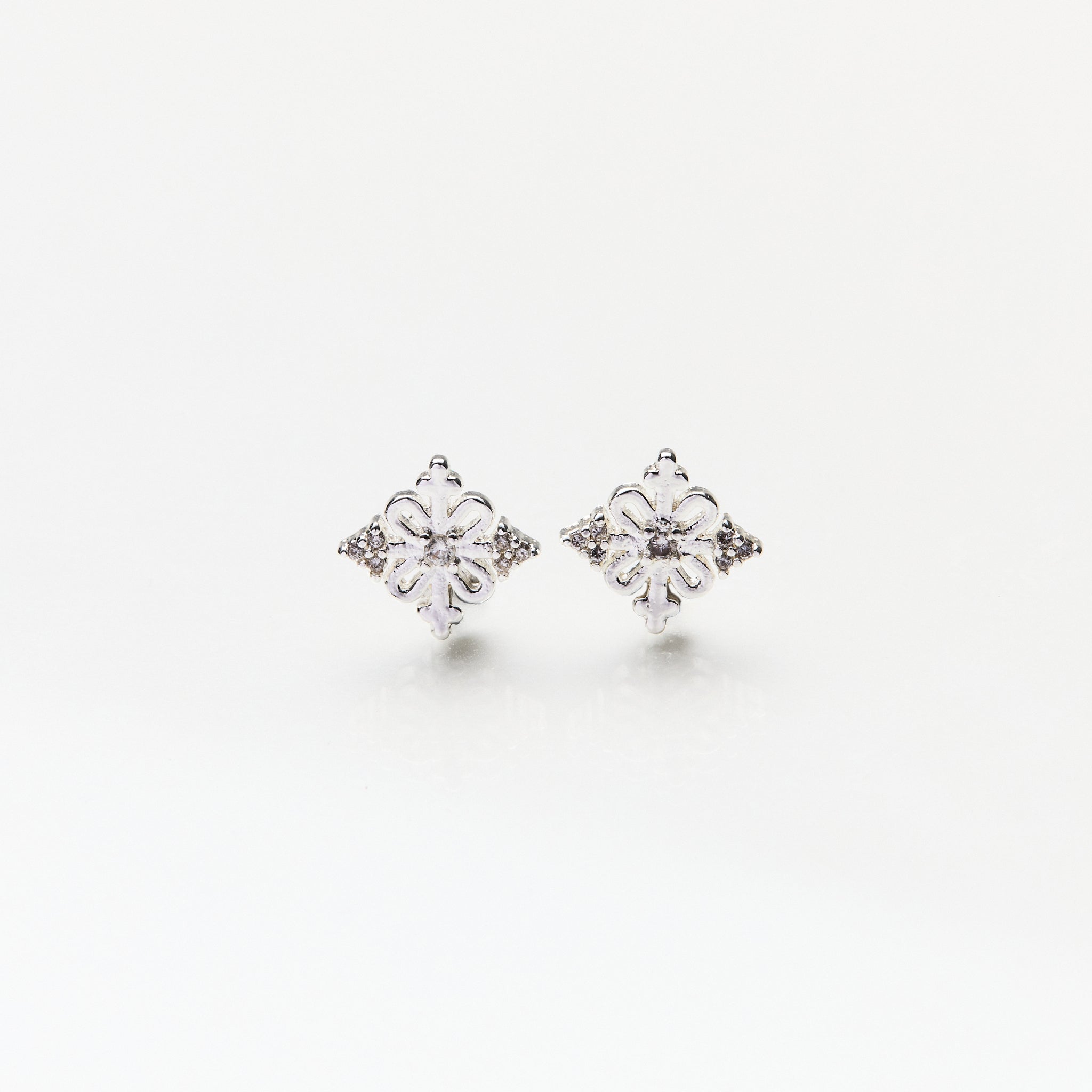 Lara & Ela | Georgina Silver Earrings - Lara & Ela