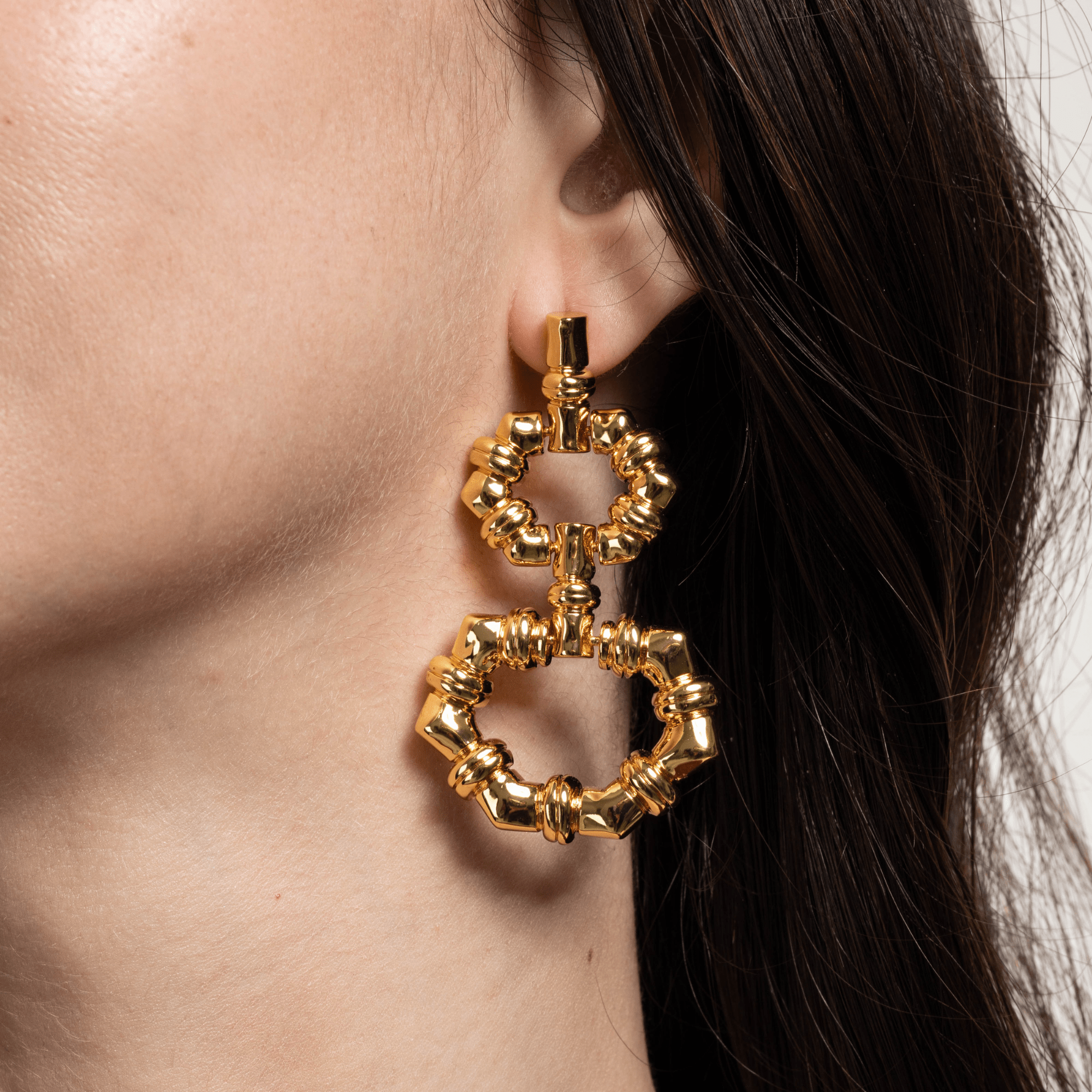 Lara & Ela | Ginger Gold Earrings - Lara & Ela
