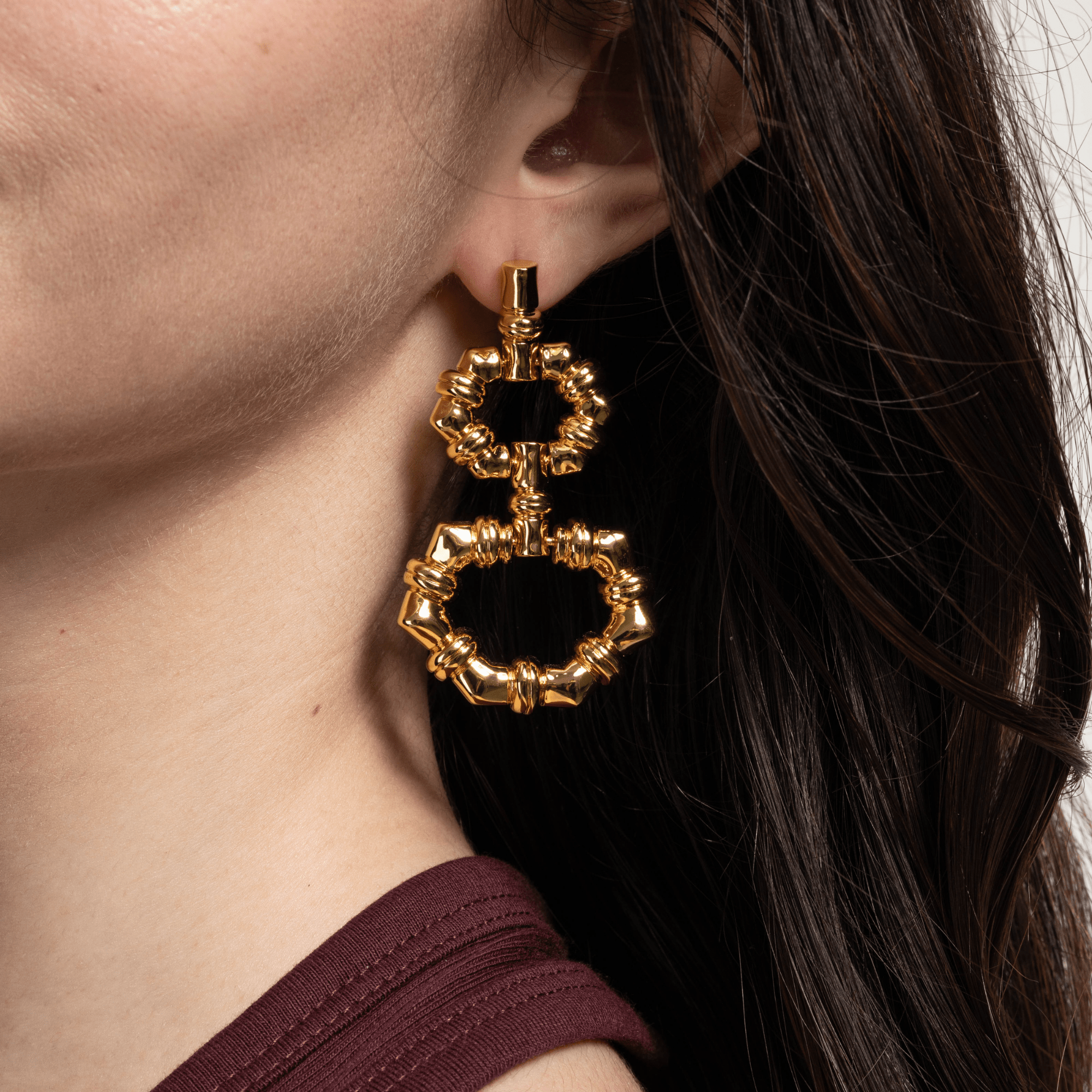 Lara & Ela | Ginger Gold Earrings - Lara & Ela