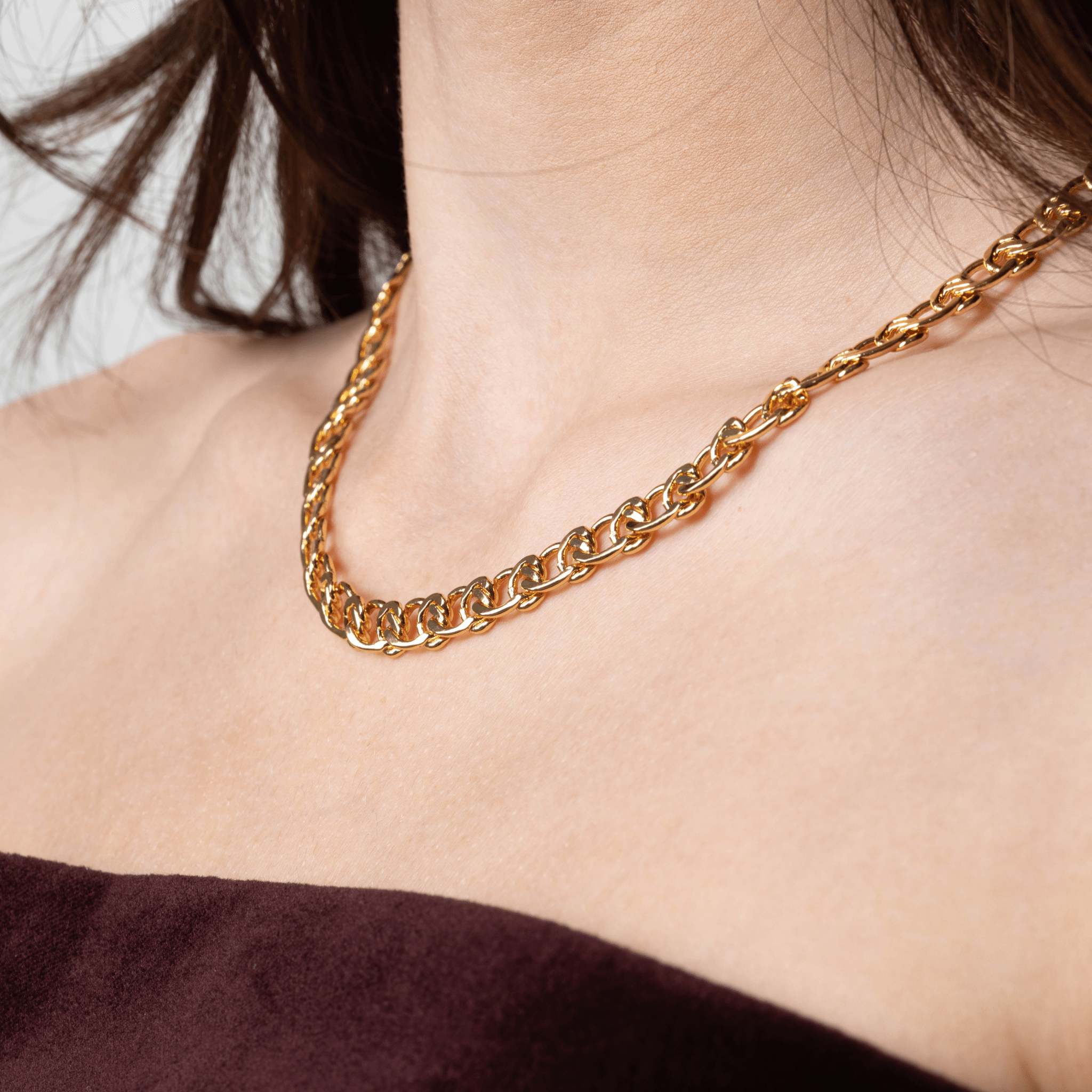 Lara & Ela | Giselle Gold Necklace - Lara & Ela