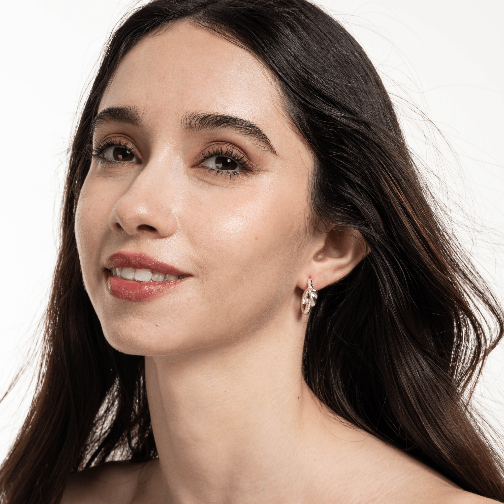 Lara & Ela | Glee Silver Earrings - Lara & Ela