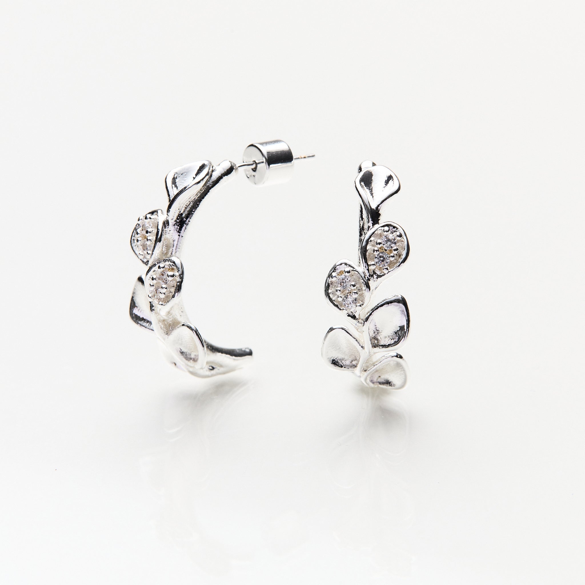 Lara & Ela | Hailey Silver Earrings - Lara & Ela