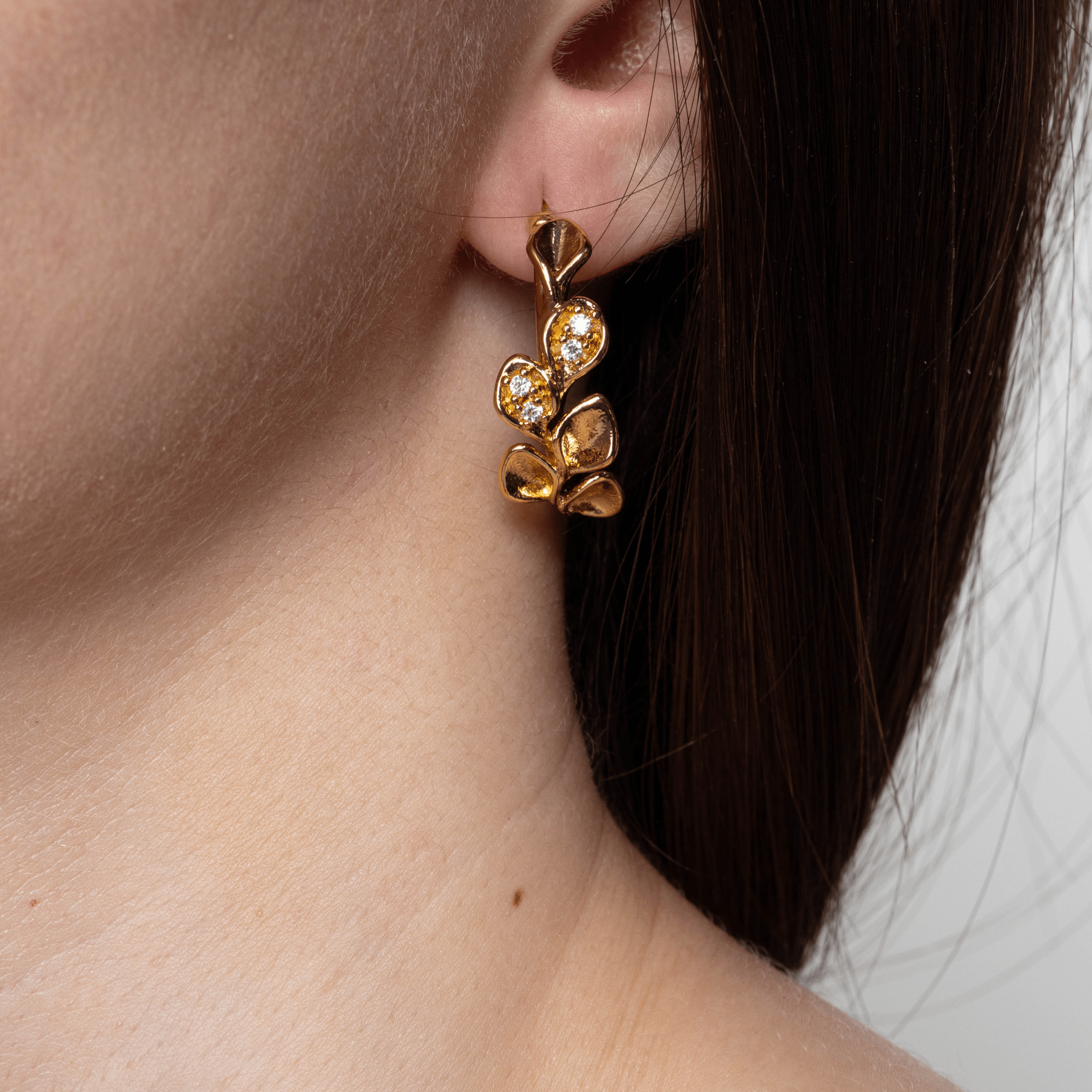 Lara & Ela | Hailey Gold Earrings - Lara & Ela
