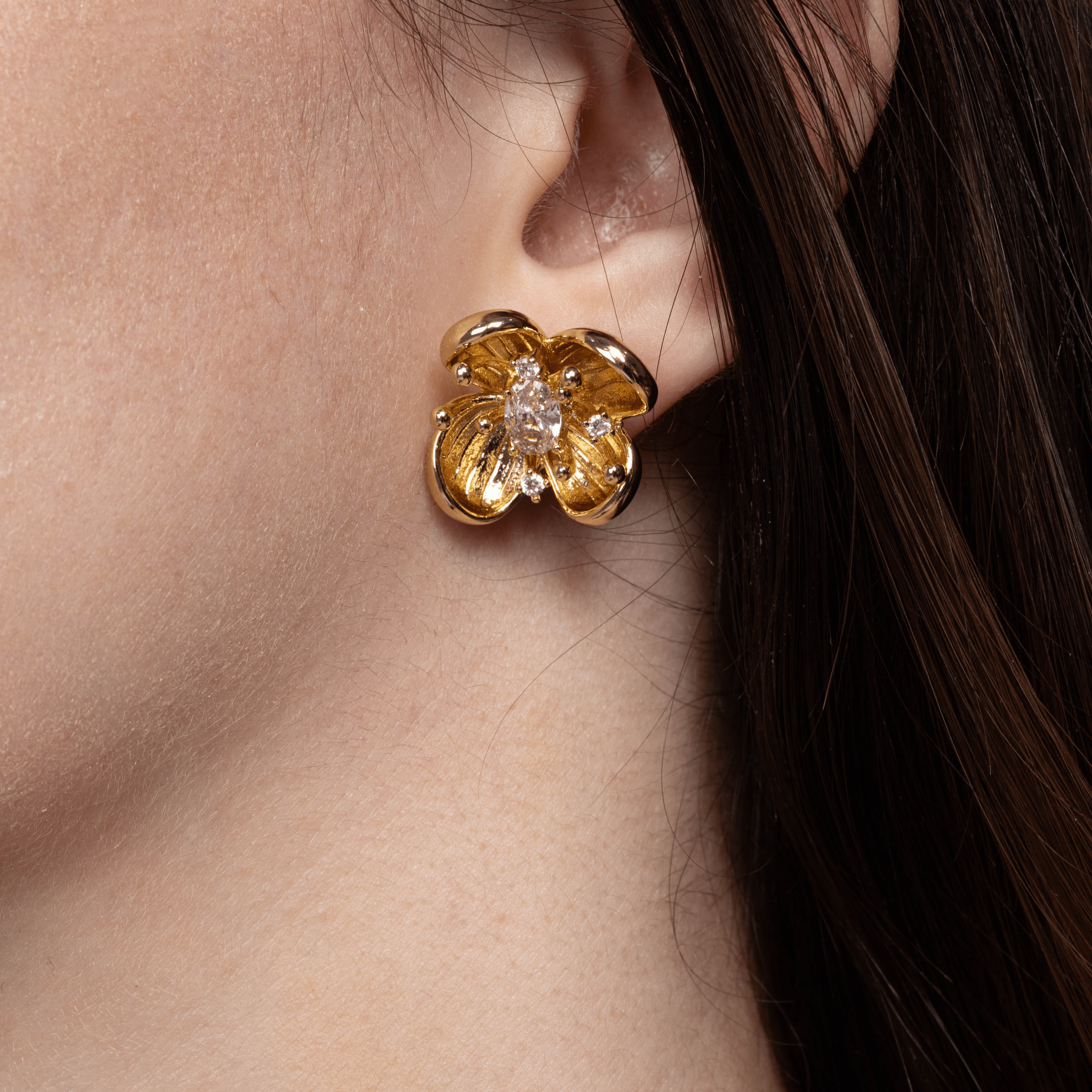 Lara & Ela | Hannah Gold Earrings - Lara & Ela
