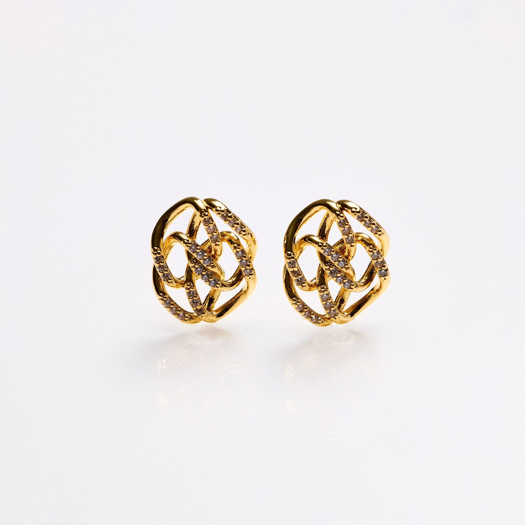 Lara & Ela | Hestia Gold Earrings - Lara & Ela