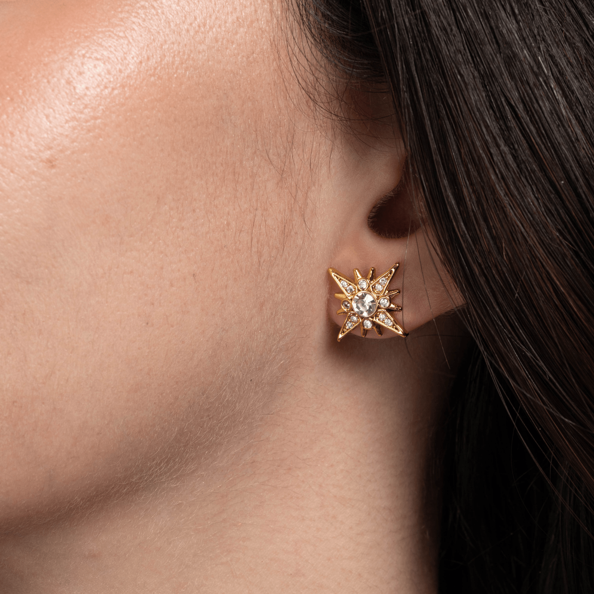 Lara & Ela | Hope Gold Earrings - Lara & Ela