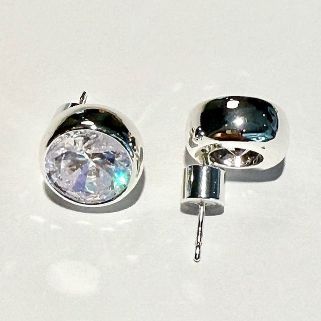 Lara & Ela | She's A Knockout Silver Earrings - Lara & Ela