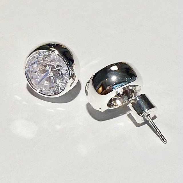 Lara & Ela | She's A Knockout Silver Earrings - Lara & Ela