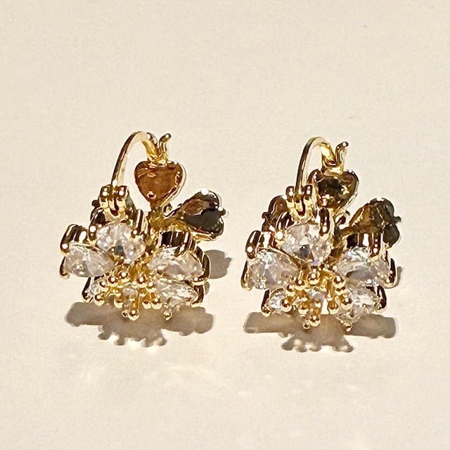 Lara & Ela | Keisha Gold Earrings - Lara & Ela