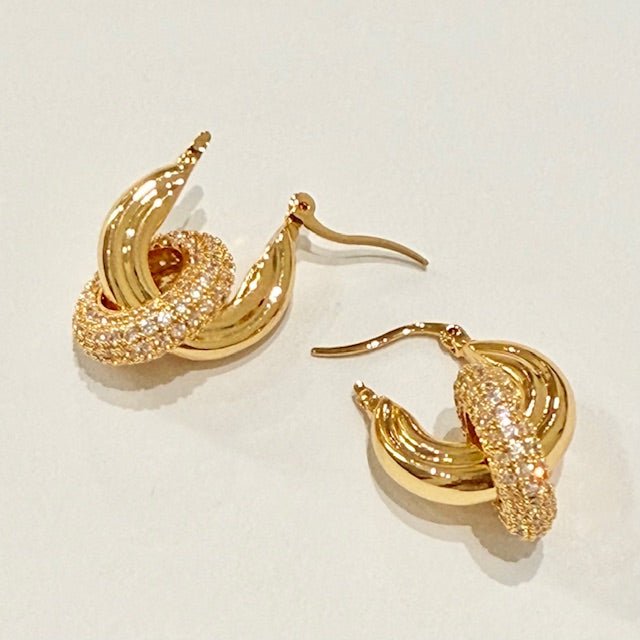 Lara & Ela | I'm All Yours Gold Earrings - Lara & Ela