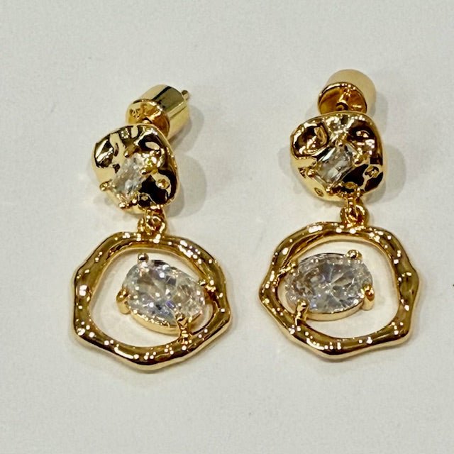 Lara & Ela | Say You Love Me Gold Earrings - Lara & Ela