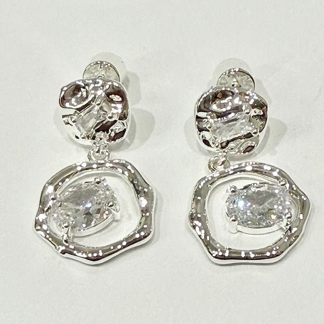 Lara & Ela | Say You Love Me Silver Earrings - Lara & Ela