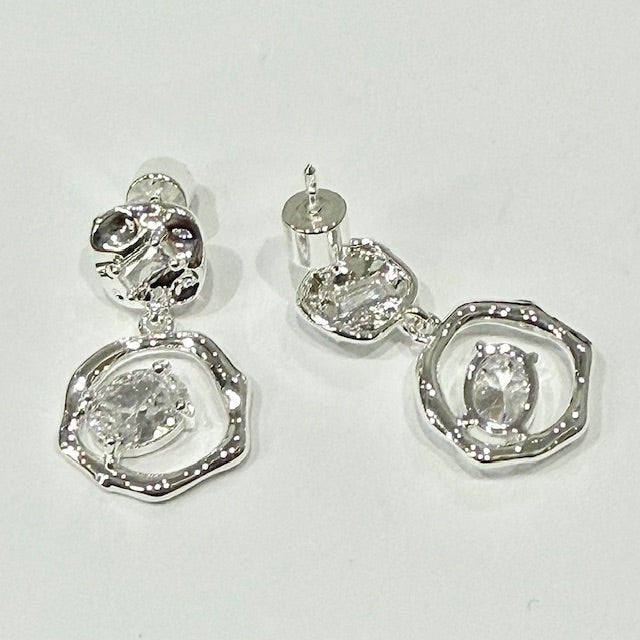 Lara & Ela | Say You Love Me Silver Earrings - Lara & Ela