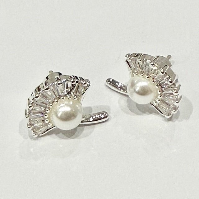 Lara & Ela | Lady Palm Silver Earrings - Lara & Ela