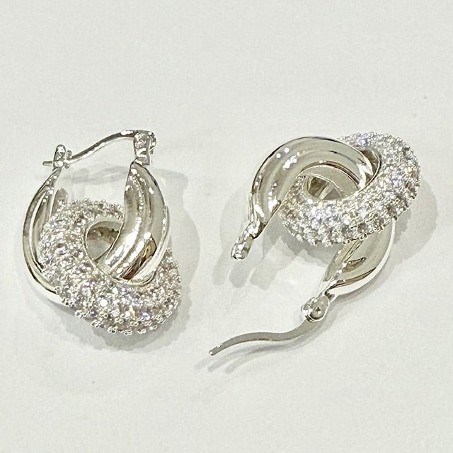 Lara & Ela | I'm All Yours Silver Earrings - Lara & Ela