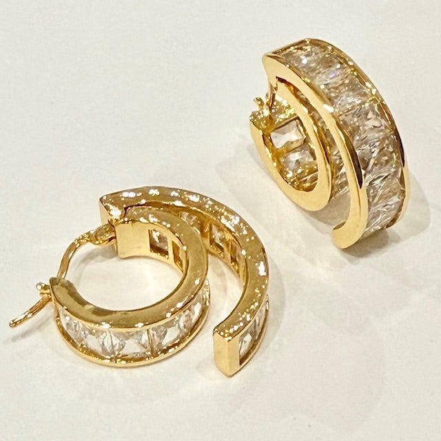 Lara & Ela | Bedrock Gold Earrings - Lara & Ela