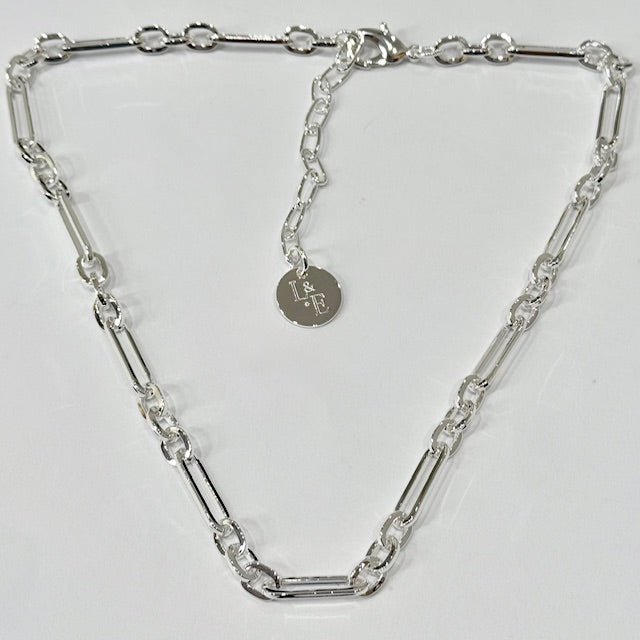 Lara & Ela | True Love Silver Necklace - Lara & Ela