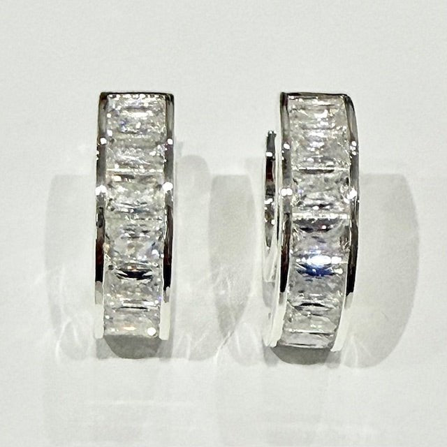 Lara & Ela | Bedrock Silver Earrings - Lara & Ela